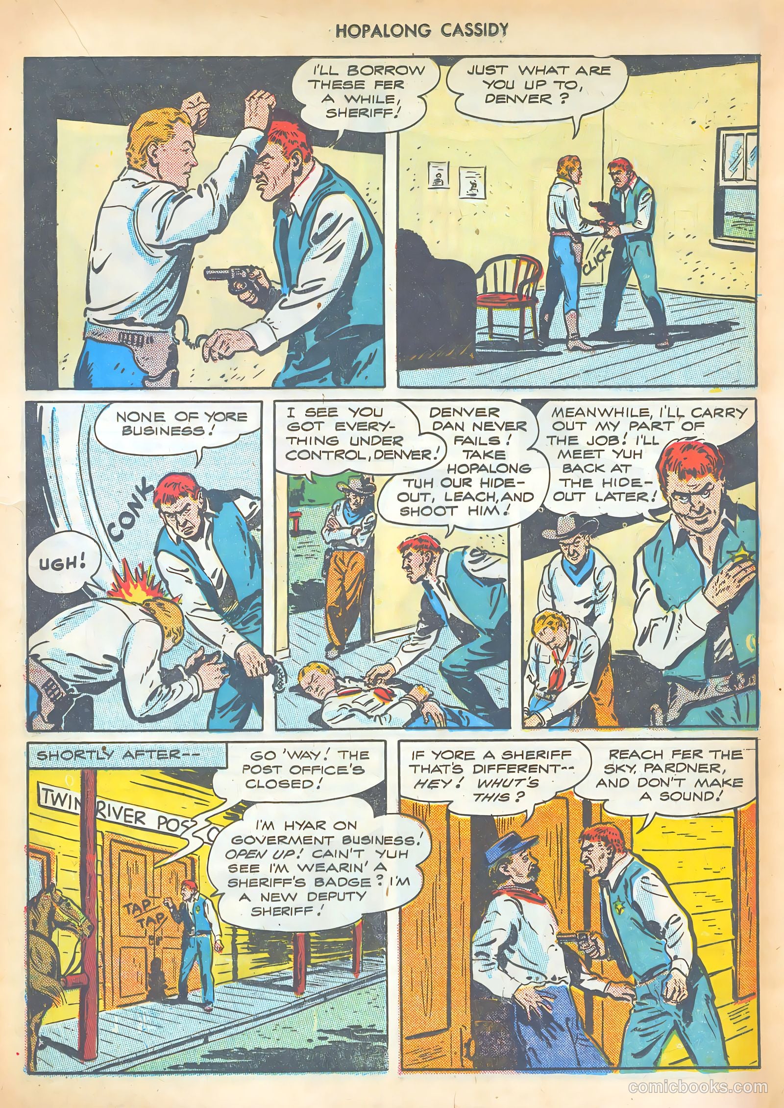 Hopalong Cassidy #13 (1947) — page 17 of 52