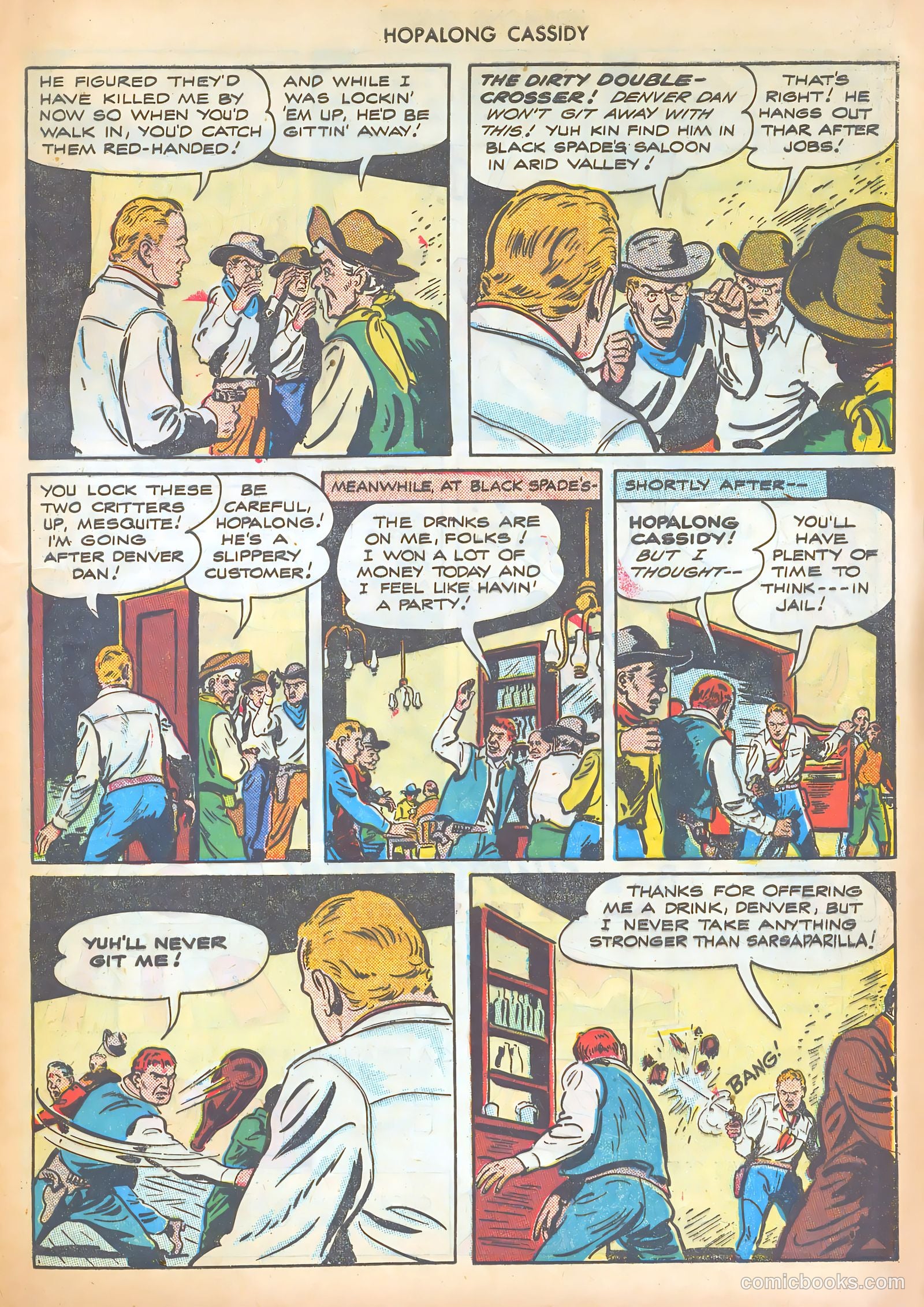 Hopalong Cassidy #13 (1947) — page 21 of 52