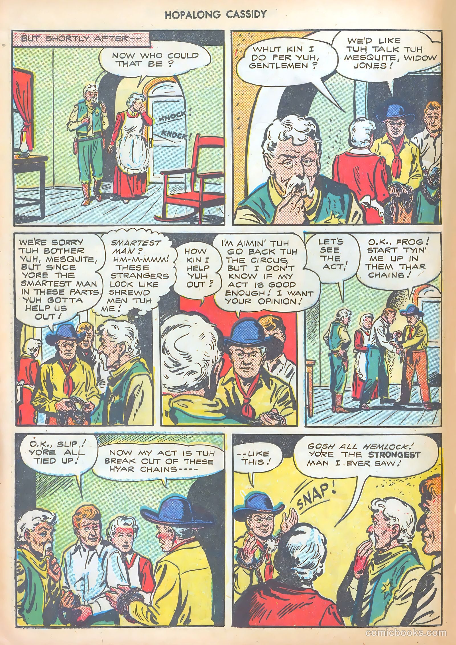 Hopalong Cassidy #13 (1947) — page 28 of 52
