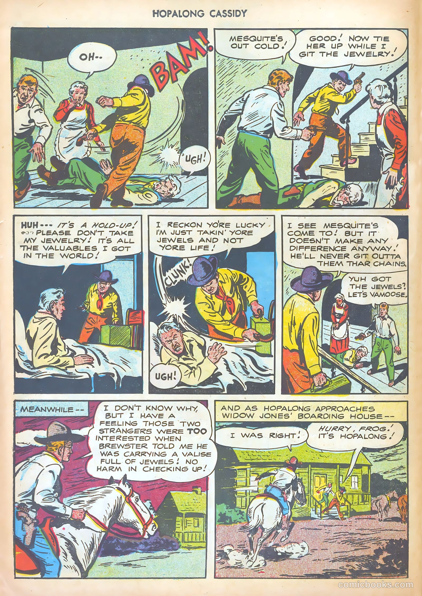 Hopalong Cassidy #13 (1947) — page 30 of 52
