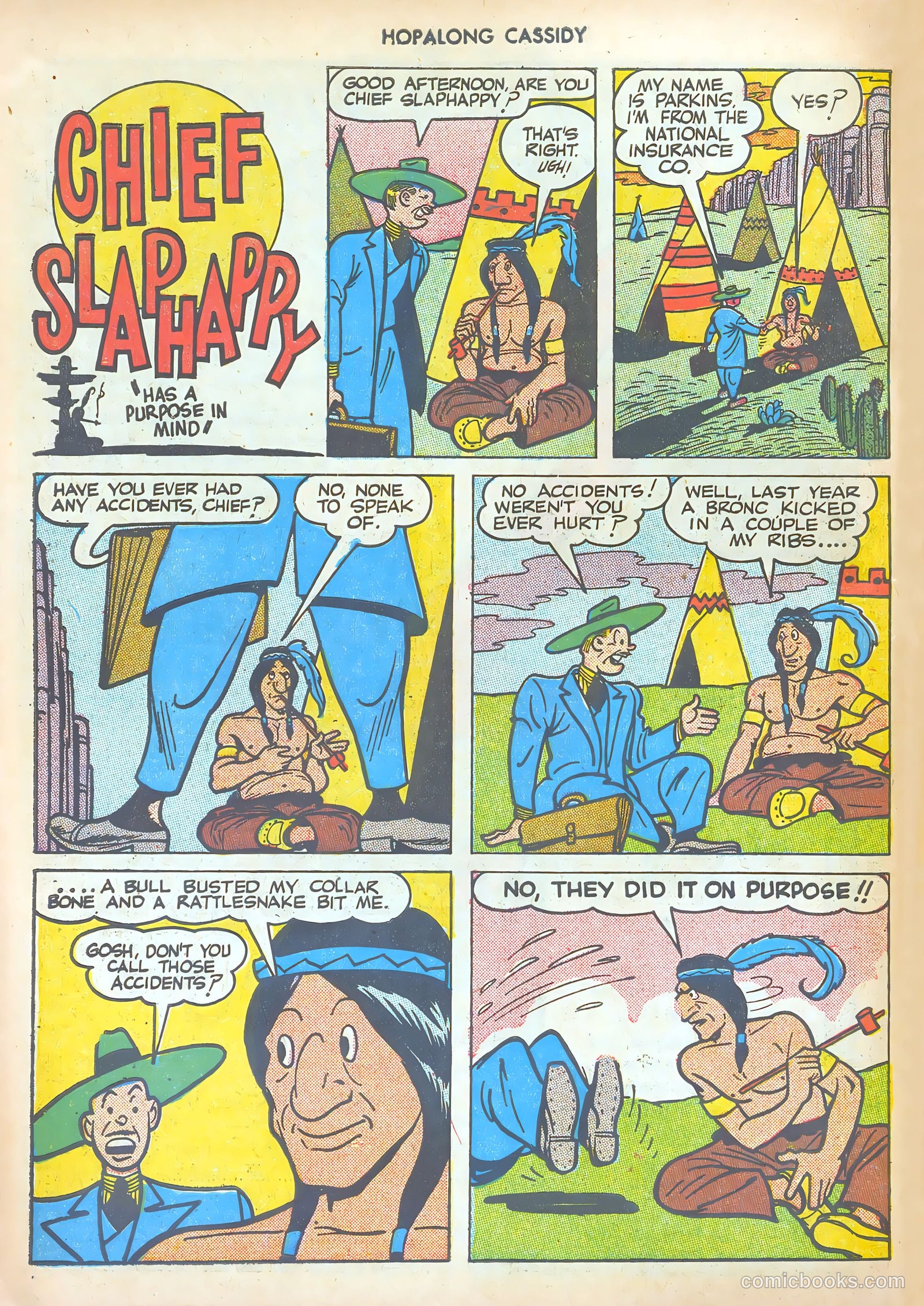 Hopalong Cassidy #13 (1947) — page 34 of 52