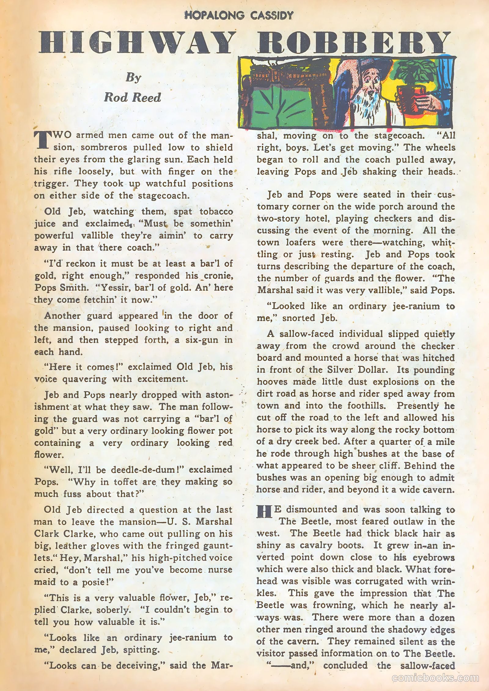 Hopalong Cassidy #13 (1947) — page 35 of 52