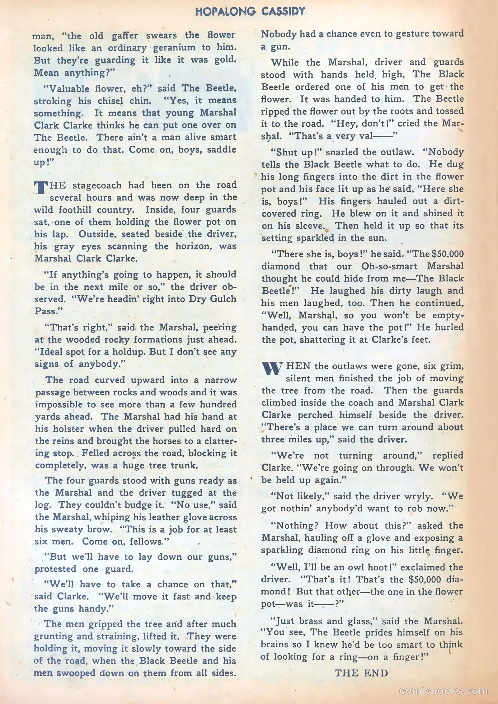 Hopalong Cassidy #13 (1947) — page 36 of 52