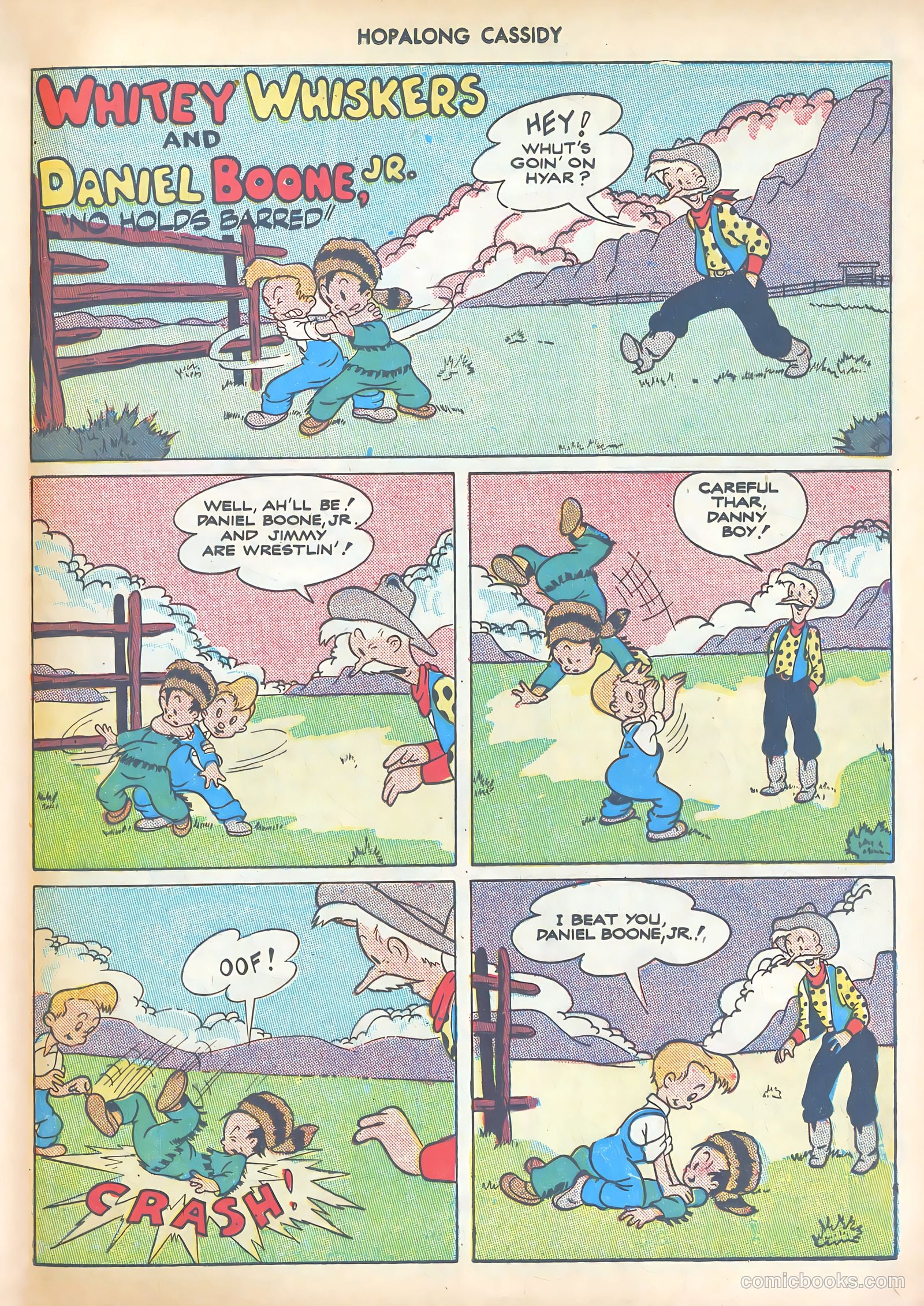 Hopalong Cassidy #13 (1947) — page 37 of 52