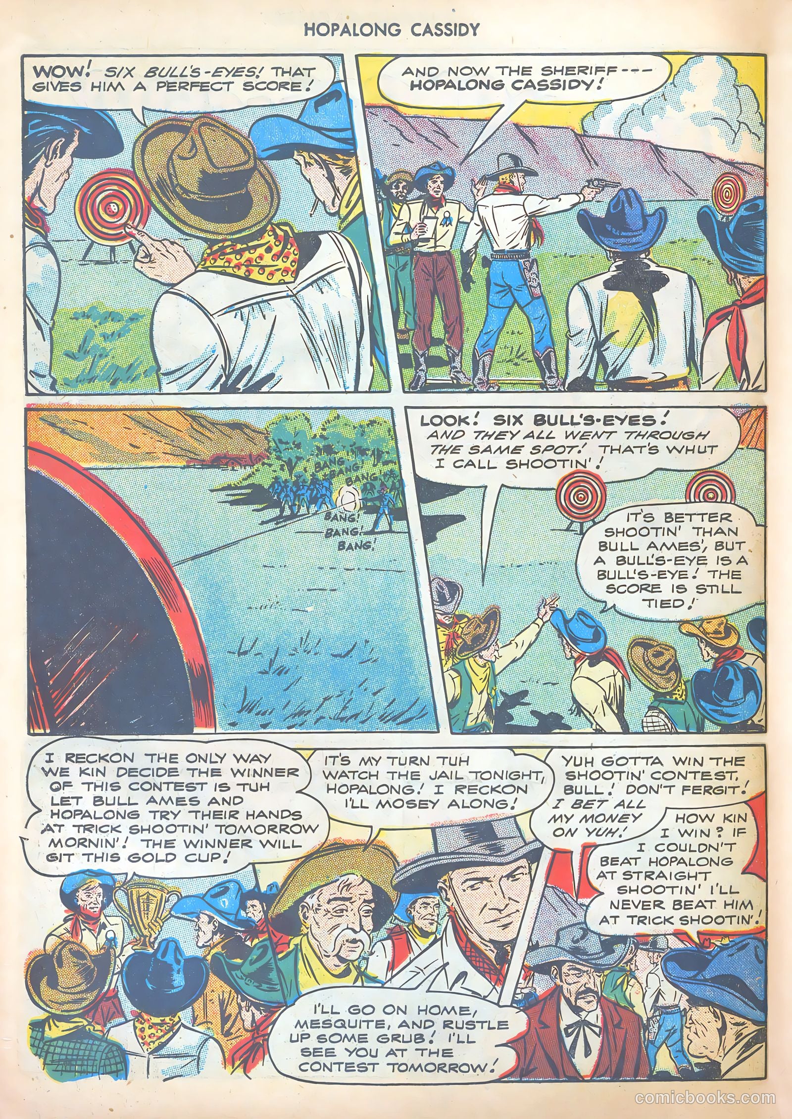 Hopalong Cassidy #13 (1947) — page 42 of 52
