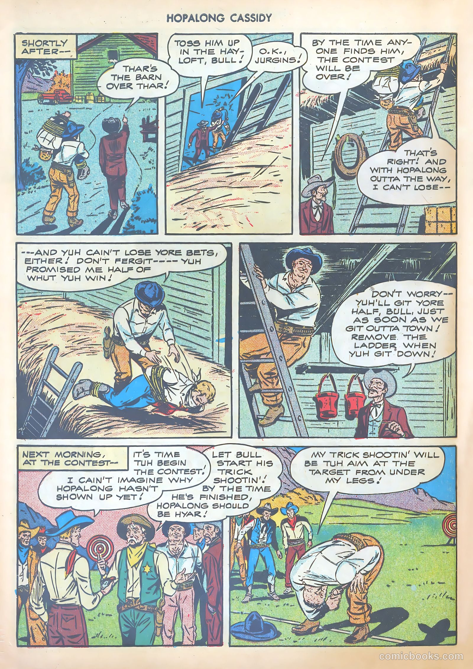 Hopalong Cassidy #13 (1947) — page 44 of 52