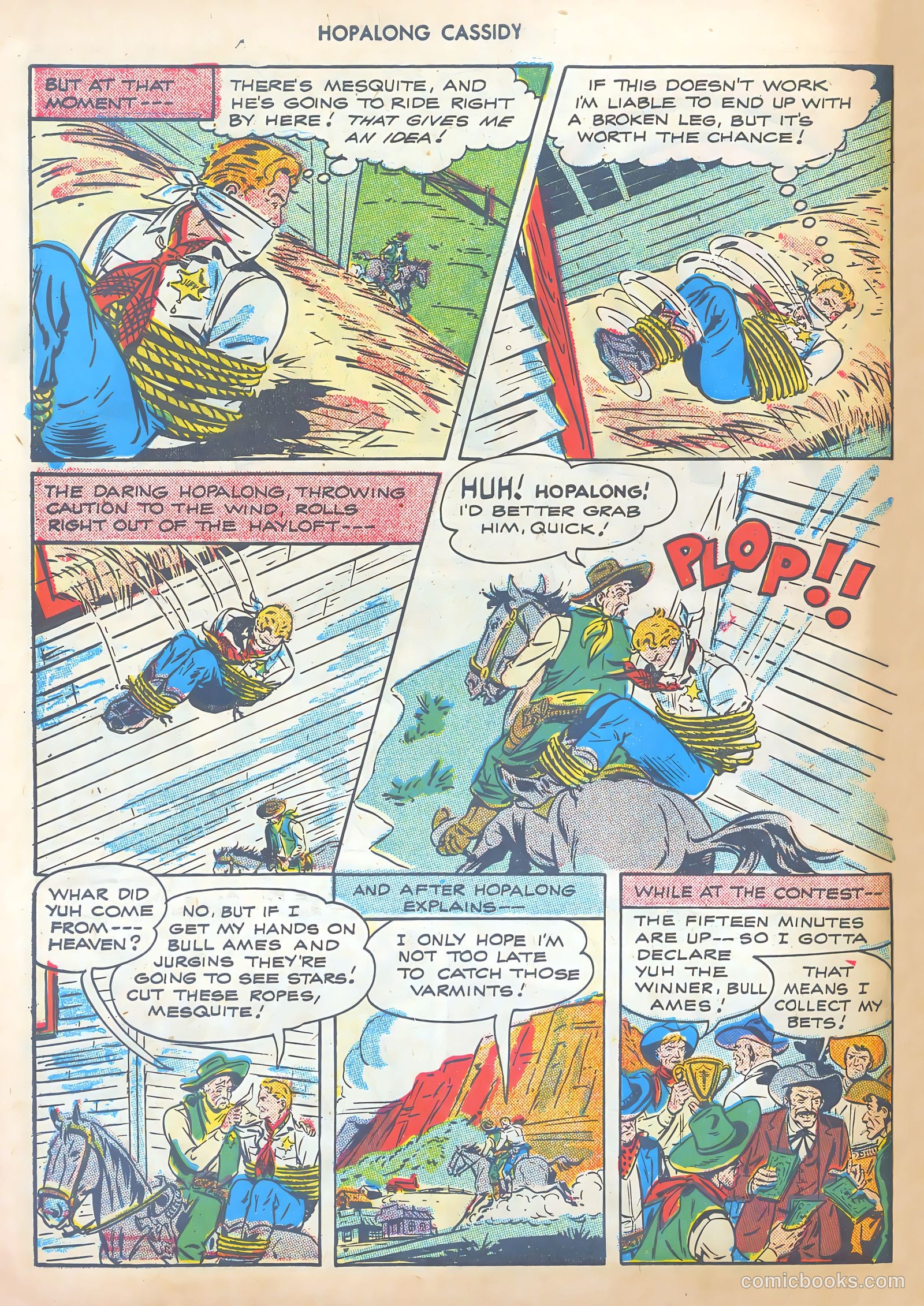 Hopalong Cassidy #13 (1947) — page 46 of 52