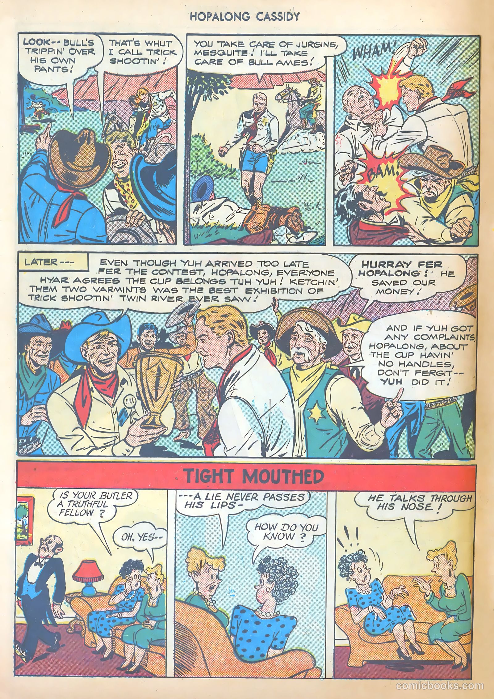 Hopalong Cassidy #13 (1947) — page 48 of 52