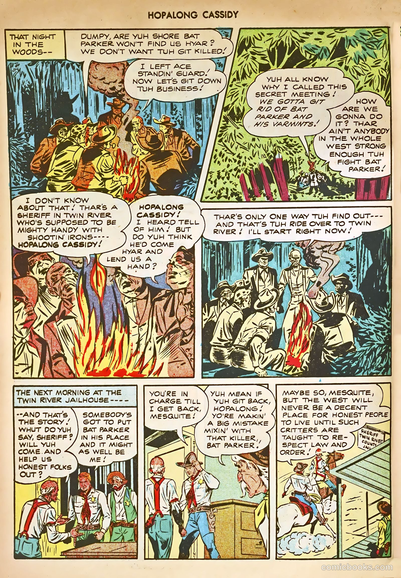 Hopalong Cassidy #14 (1947) — page 6 of 52