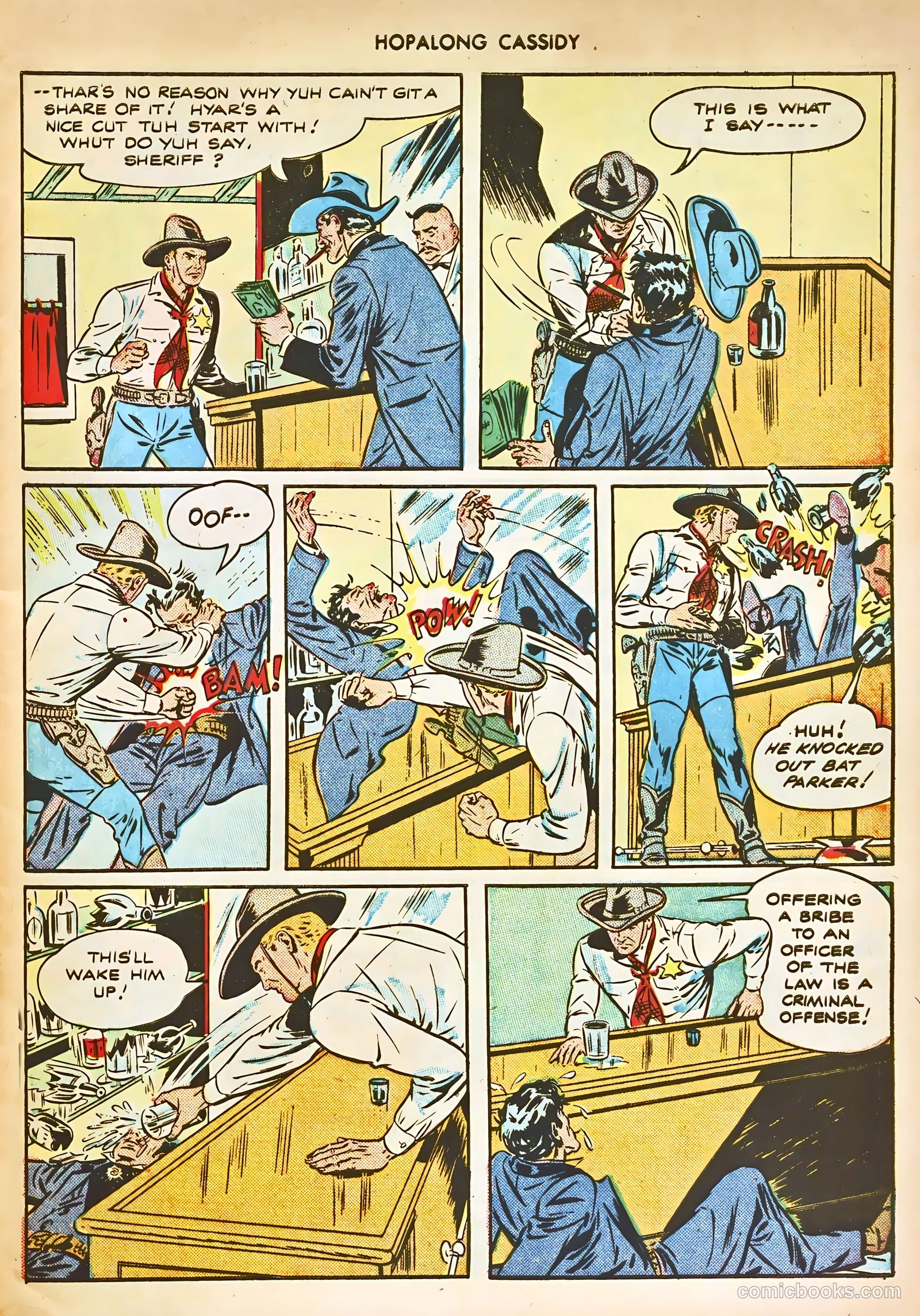 Hopalong Cassidy #14 (1947) — page 9 of 52