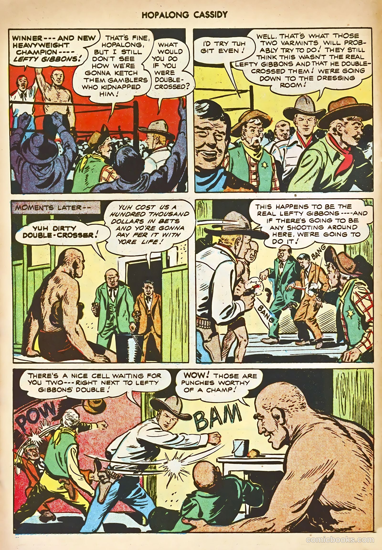 Hopalong Cassidy #14 (1947) — page 22 of 52