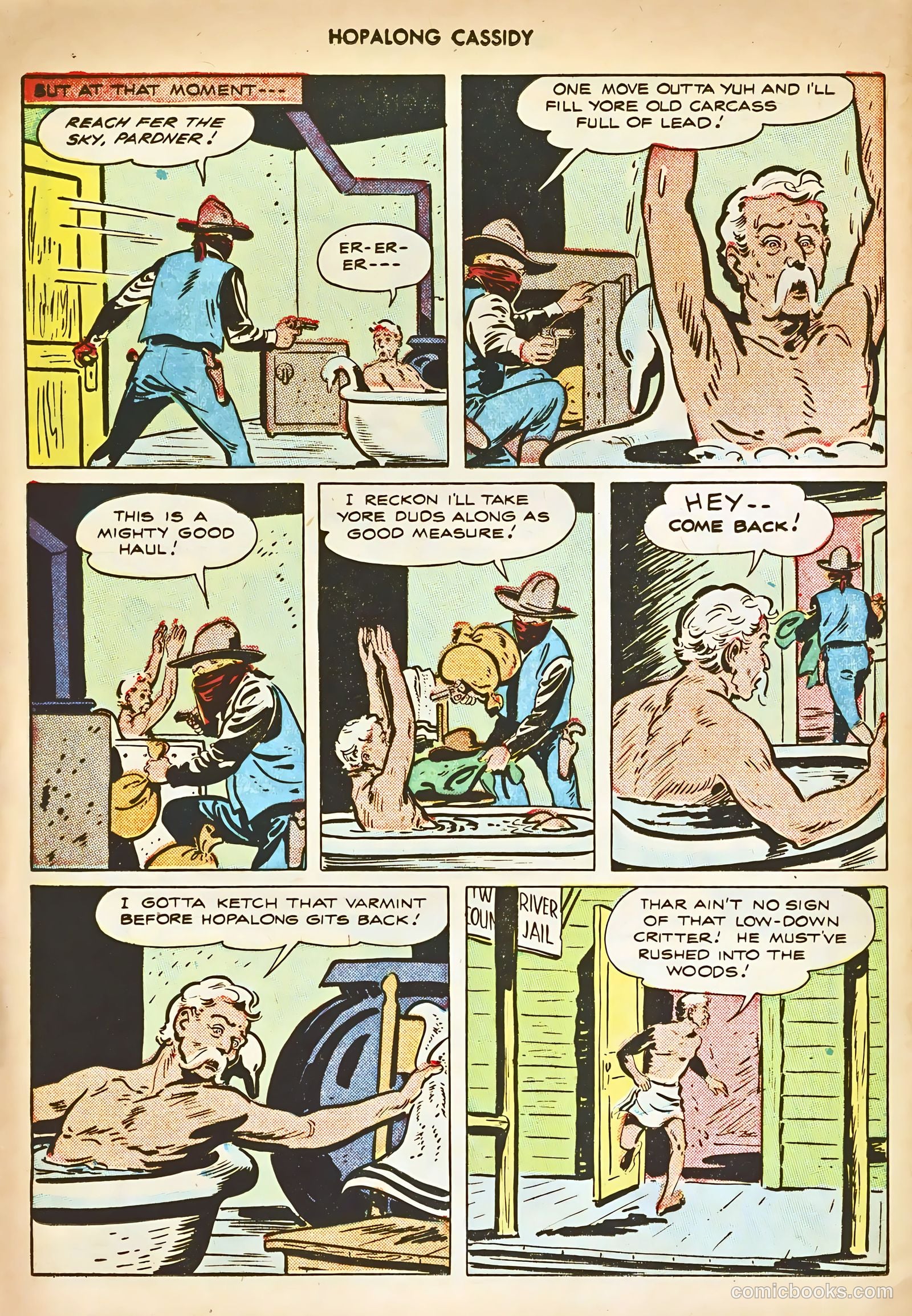Hopalong Cassidy #14 (1947) — page 28 of 52