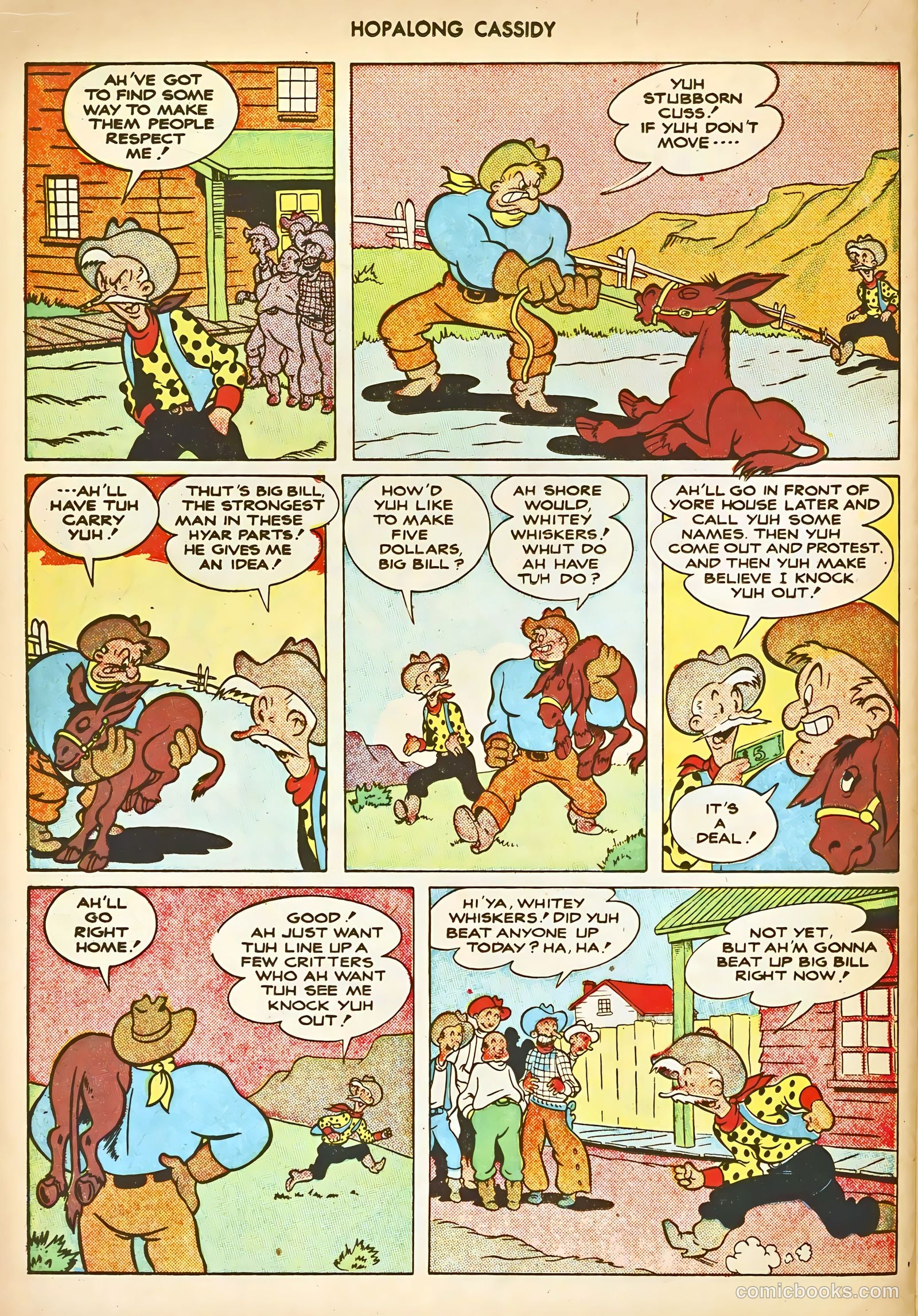 Hopalong Cassidy #14 (1947) — page 38 of 52
