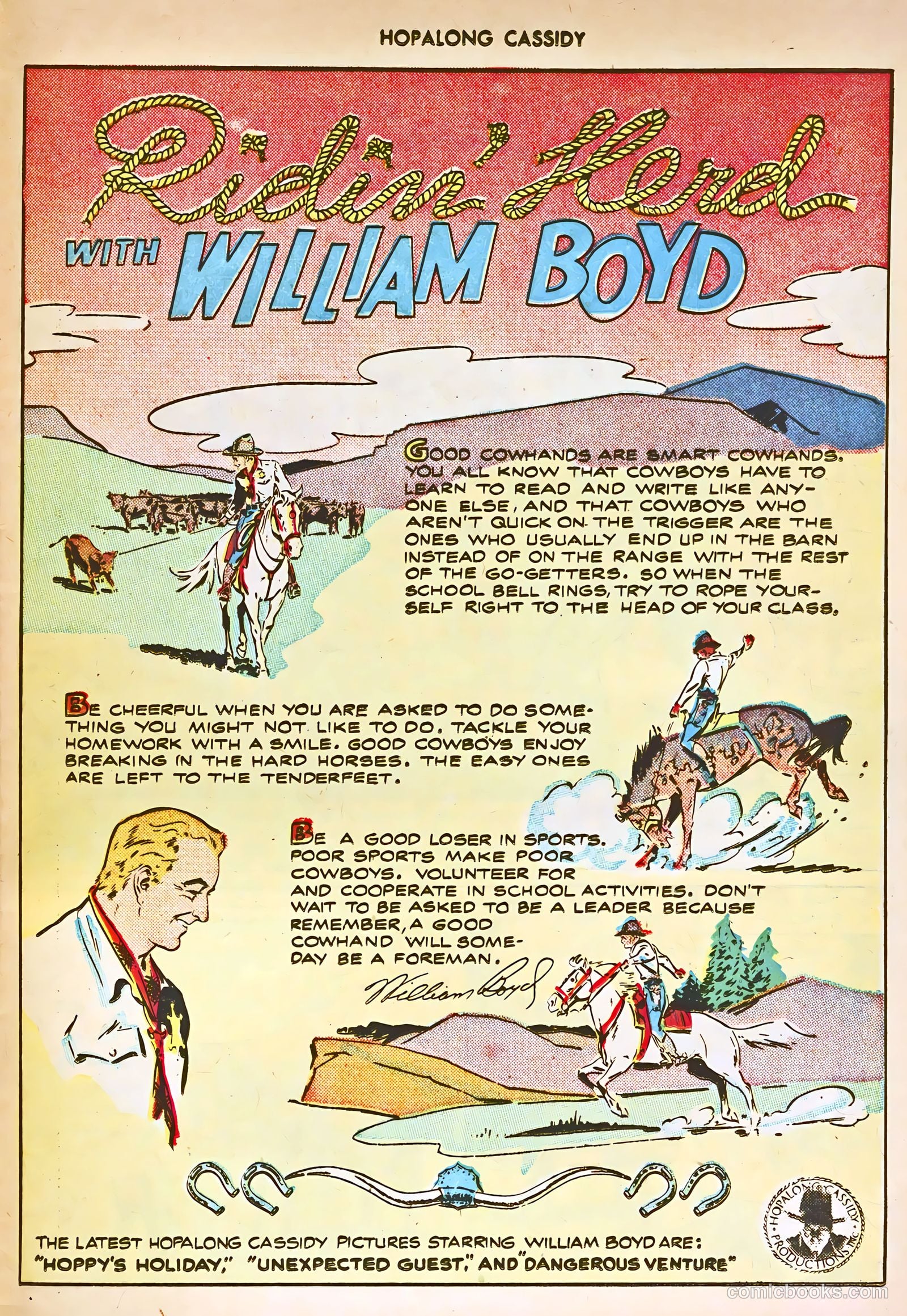 Hopalong Cassidy #14 (1947) — page 41 of 52