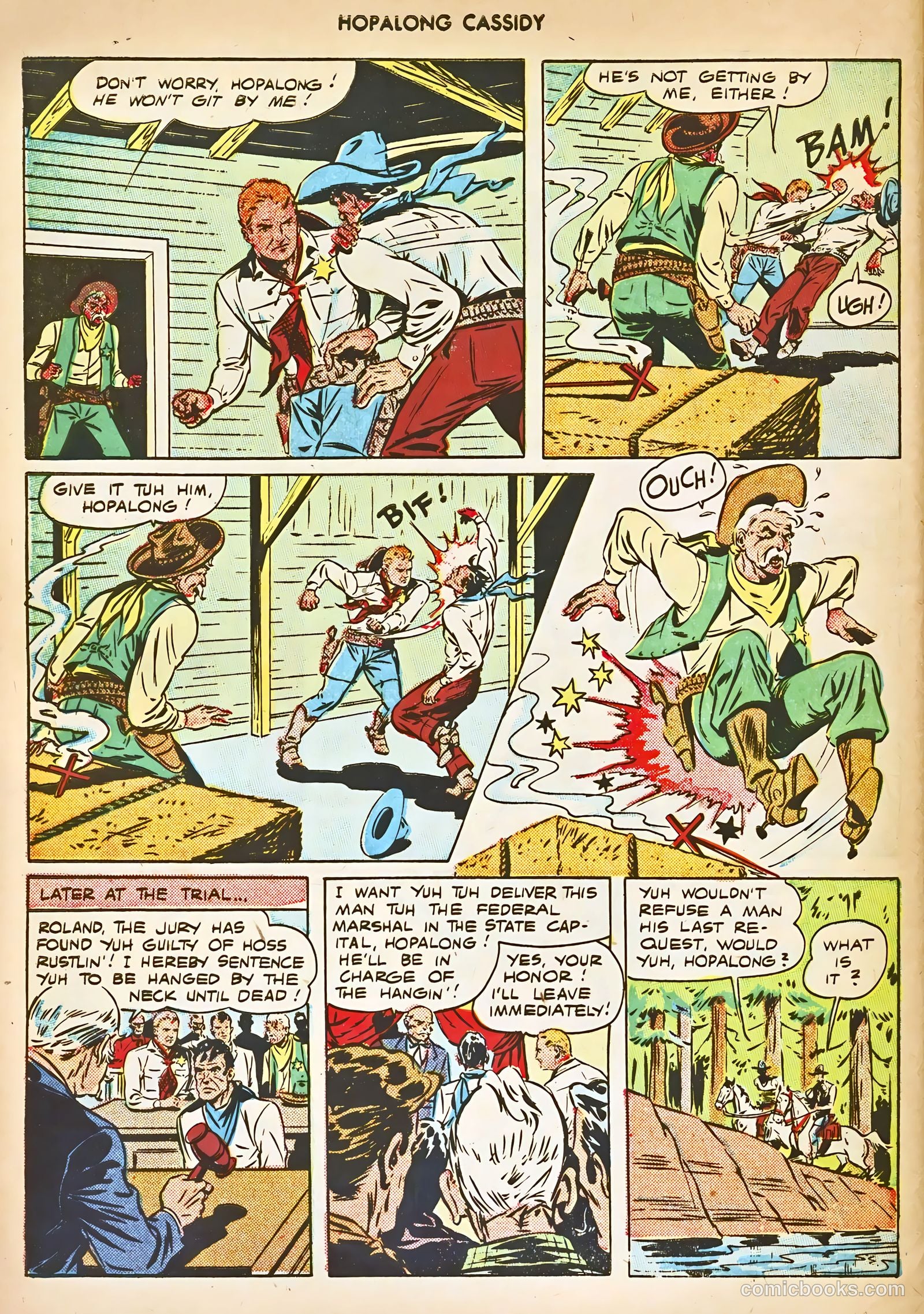 Hopalong Cassidy #14 (1947) — page 44 of 52