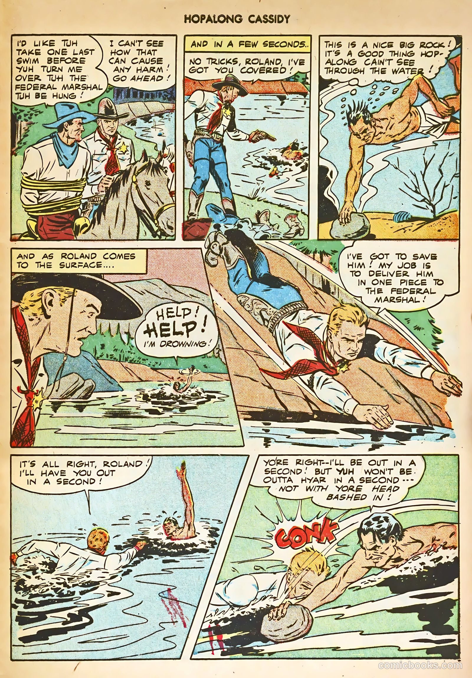 Hopalong Cassidy #14 (1947) — page 45 of 52