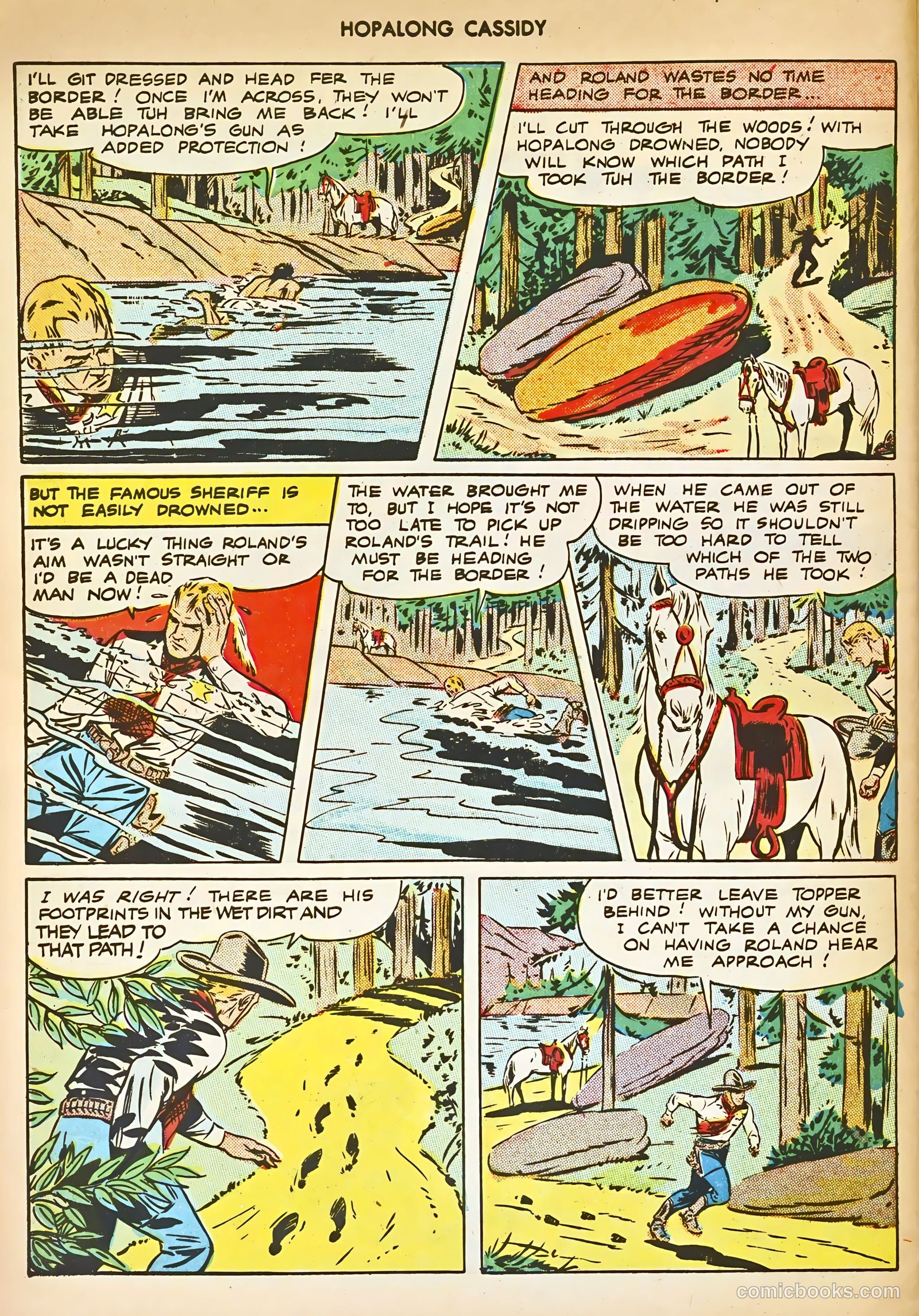 Hopalong Cassidy #14 (1947) — page 46 of 52
