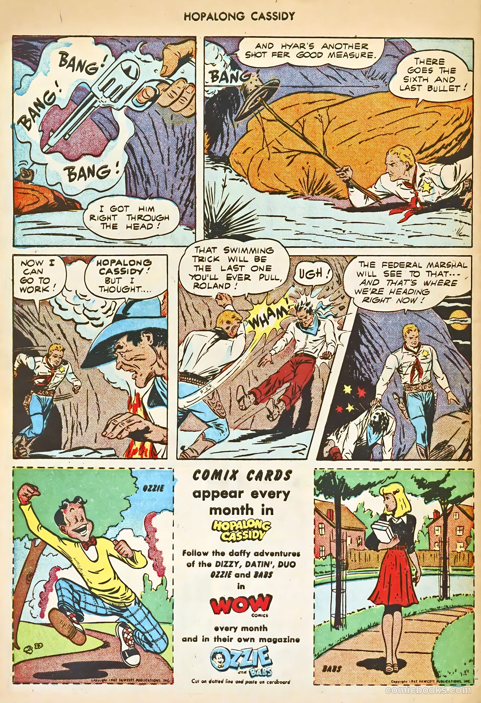 Hopalong Cassidy #14 (1947) — page 48 of 52
