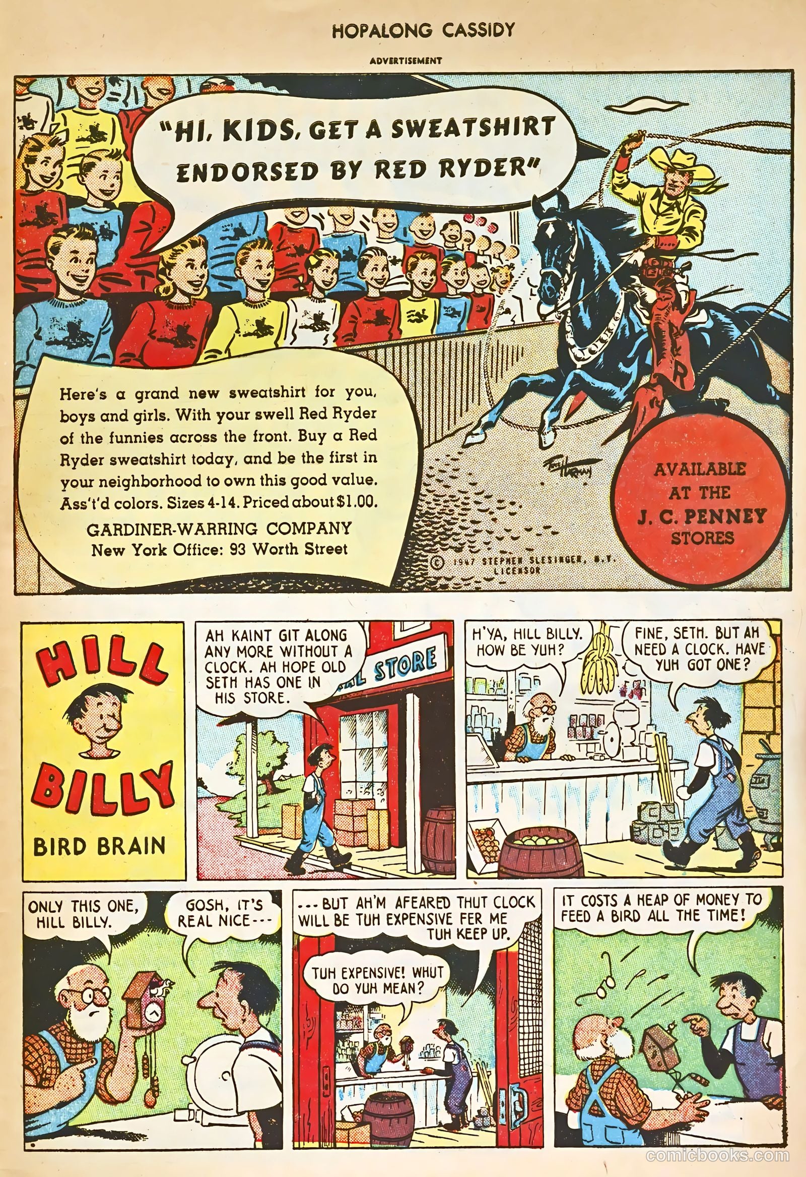 Hopalong Cassidy #14 (1947) — page 49 of 52
