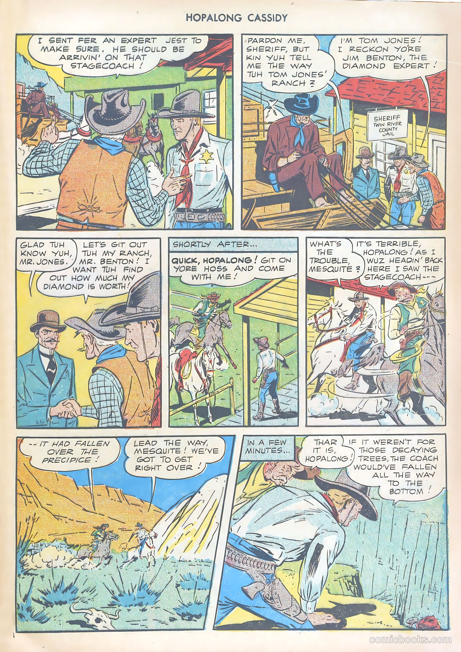 Hopalong Cassidy #15 (1948) — page 17 of 52
