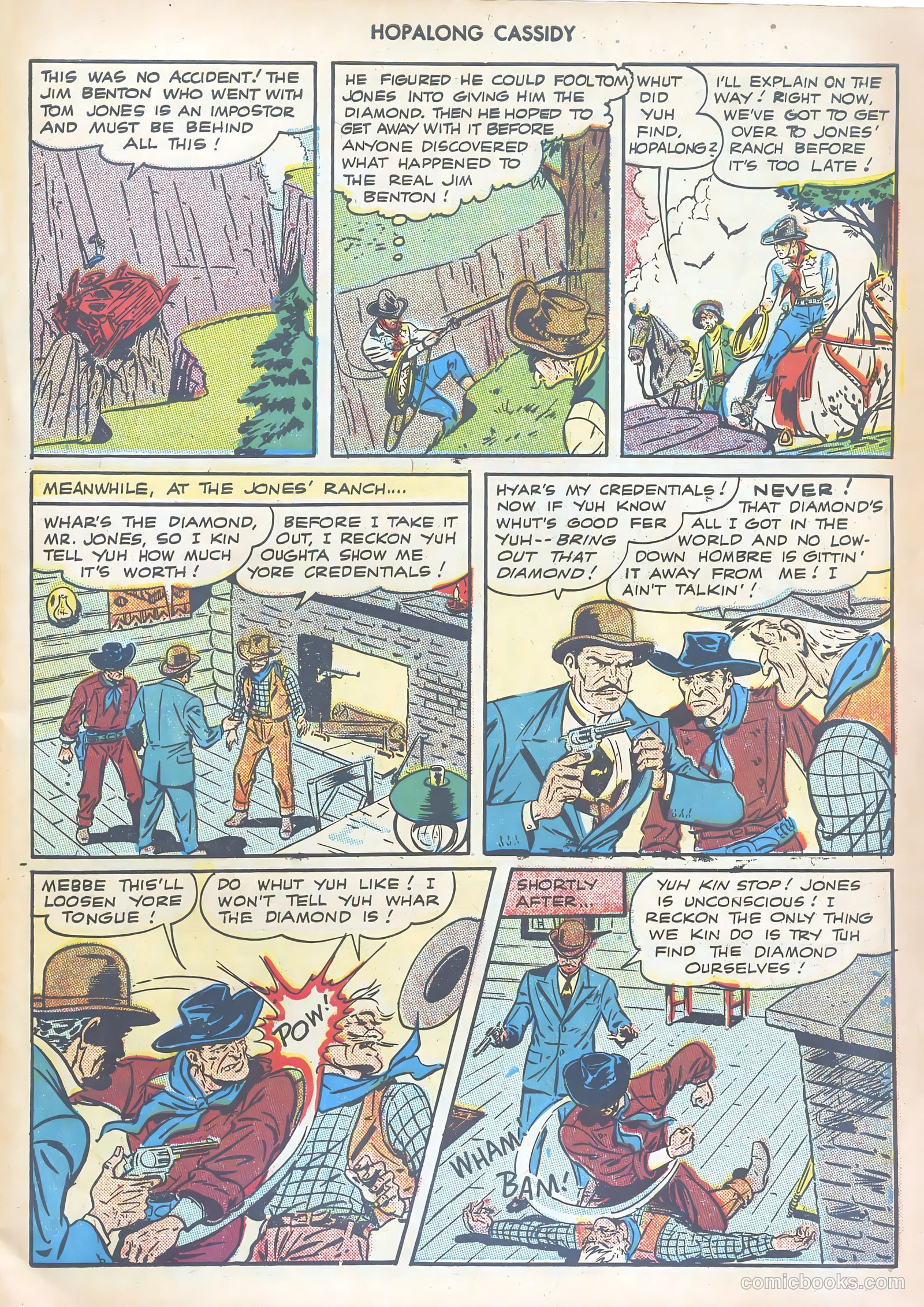 Hopalong Cassidy #15 (1948) — page 19 of 52
