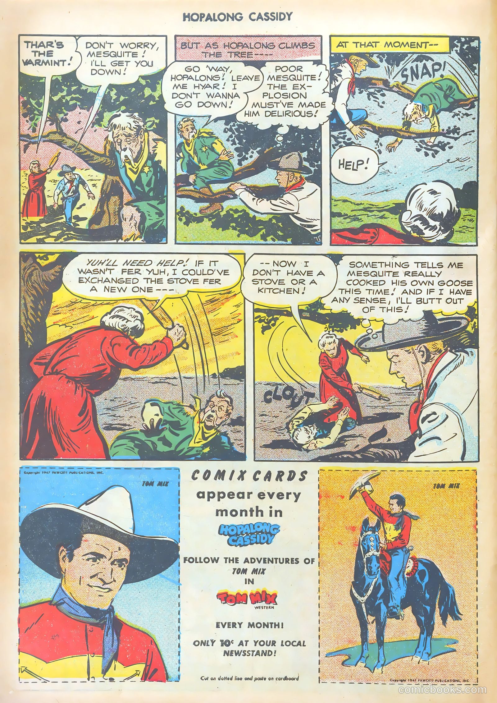 Hopalong Cassidy #15 (1948) — page 34 of 52