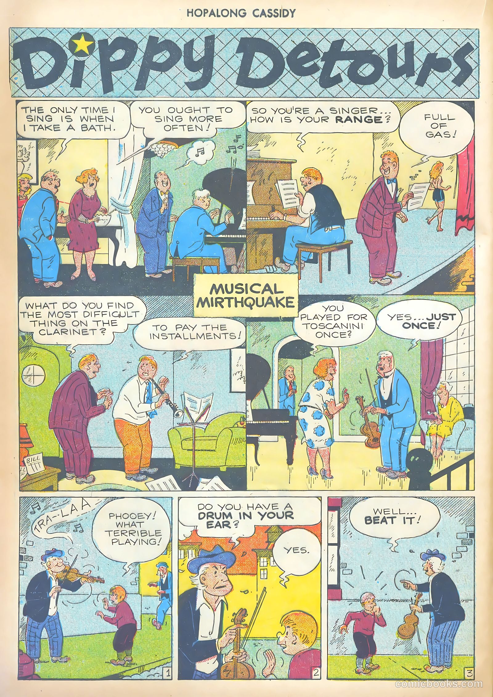 Hopalong Cassidy #15 (1948) — page 36 of 52