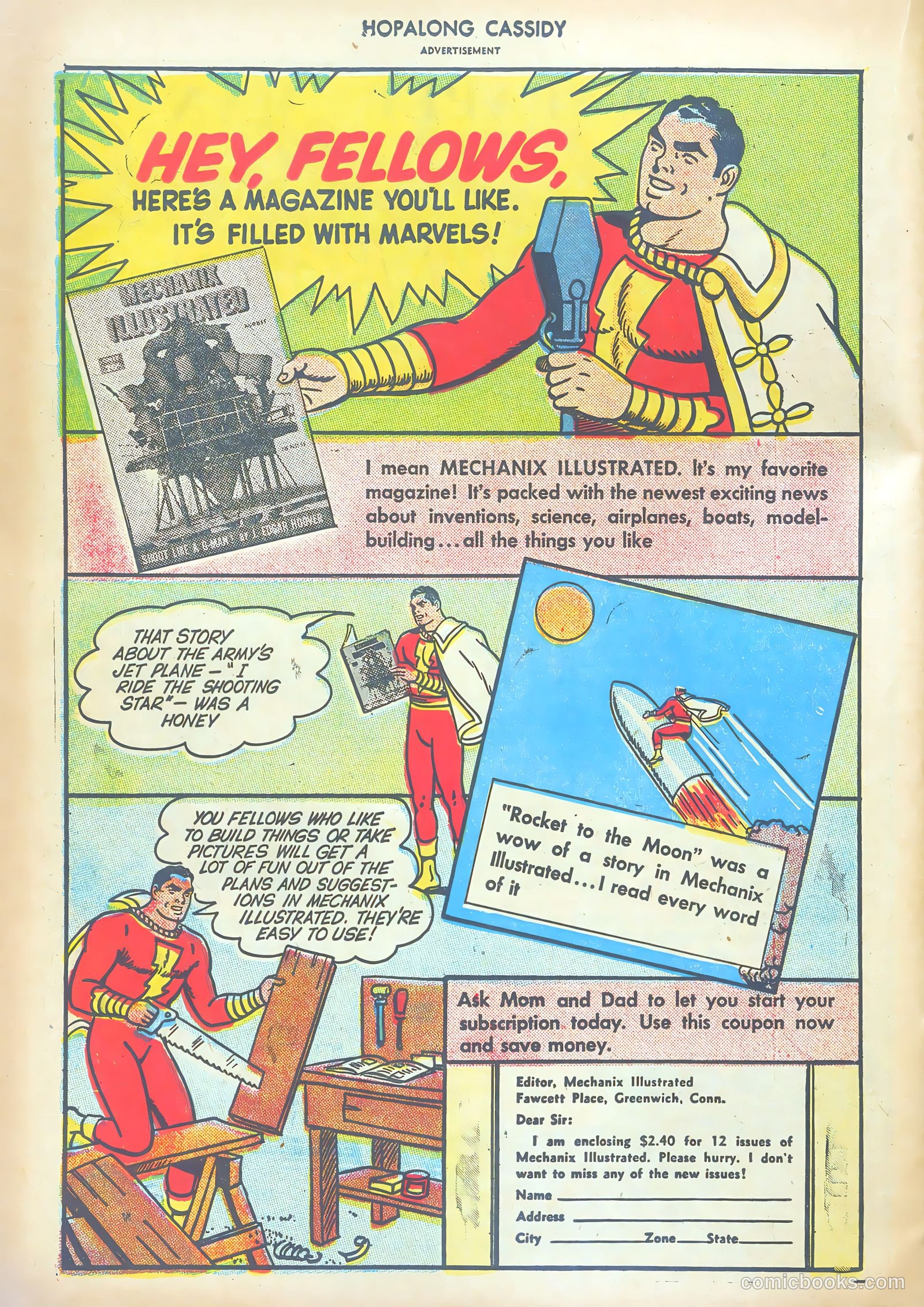 Hopalong Cassidy #15 (1948) — page 38 of 52