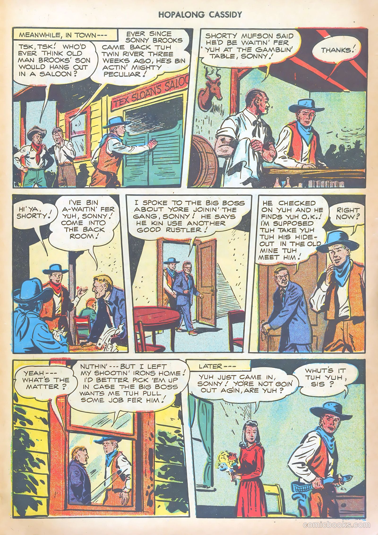 Hopalong Cassidy #15 (1948) — page 43 of 52