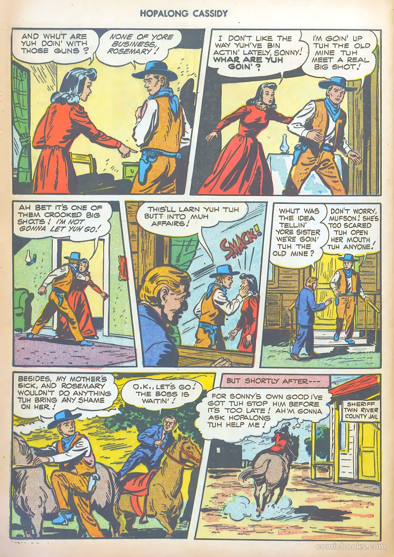 Hopalong Cassidy #15 (1948) — page 44 of 52