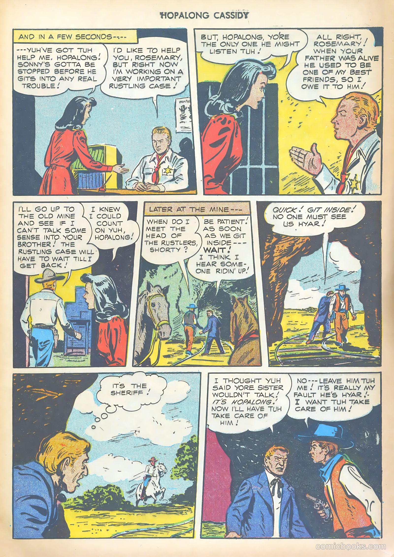 Hopalong Cassidy #15 (1948) — page 45 of 52