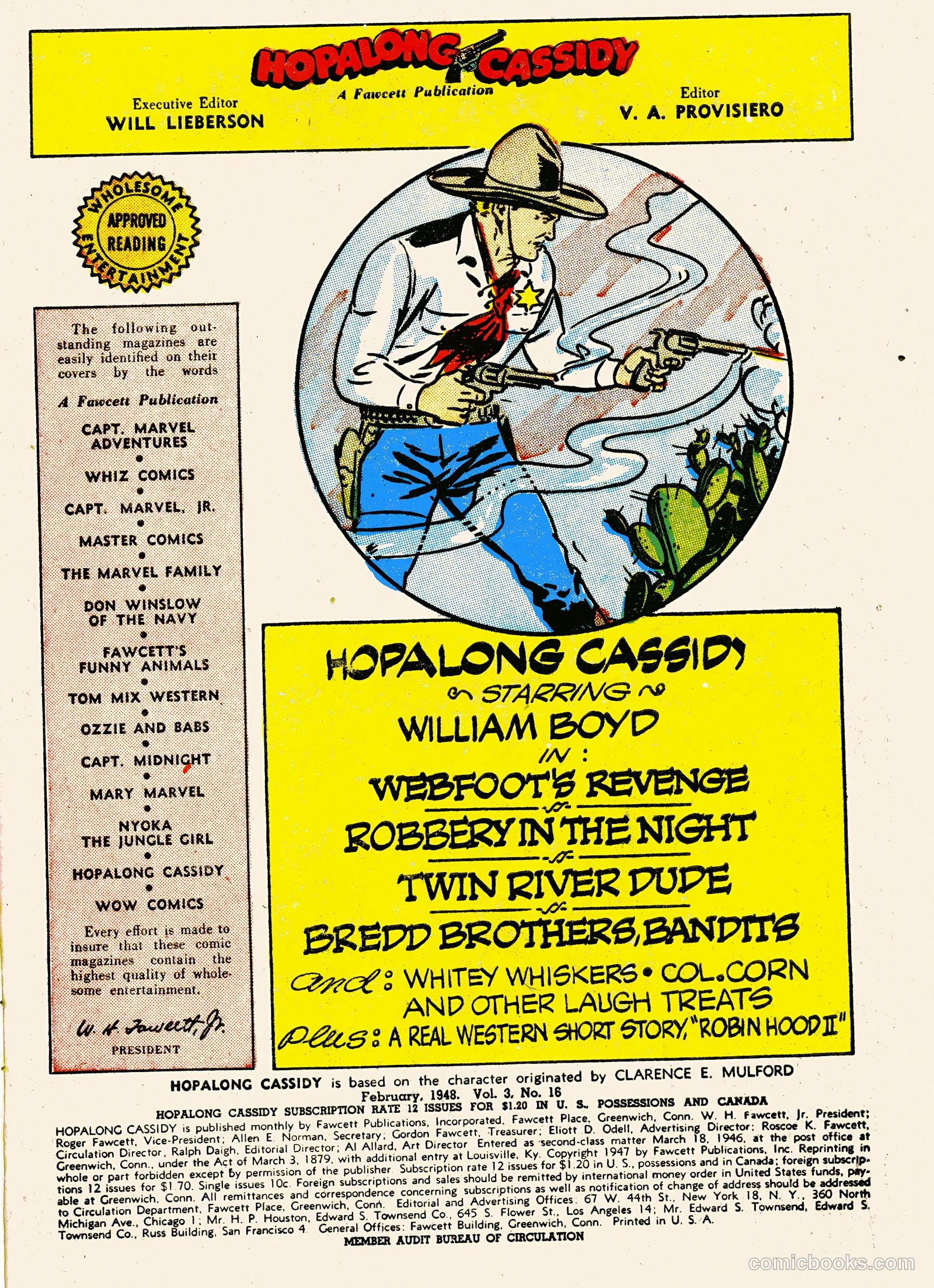 Hopalong Cassidy #16 (1948) — page 3 of 52