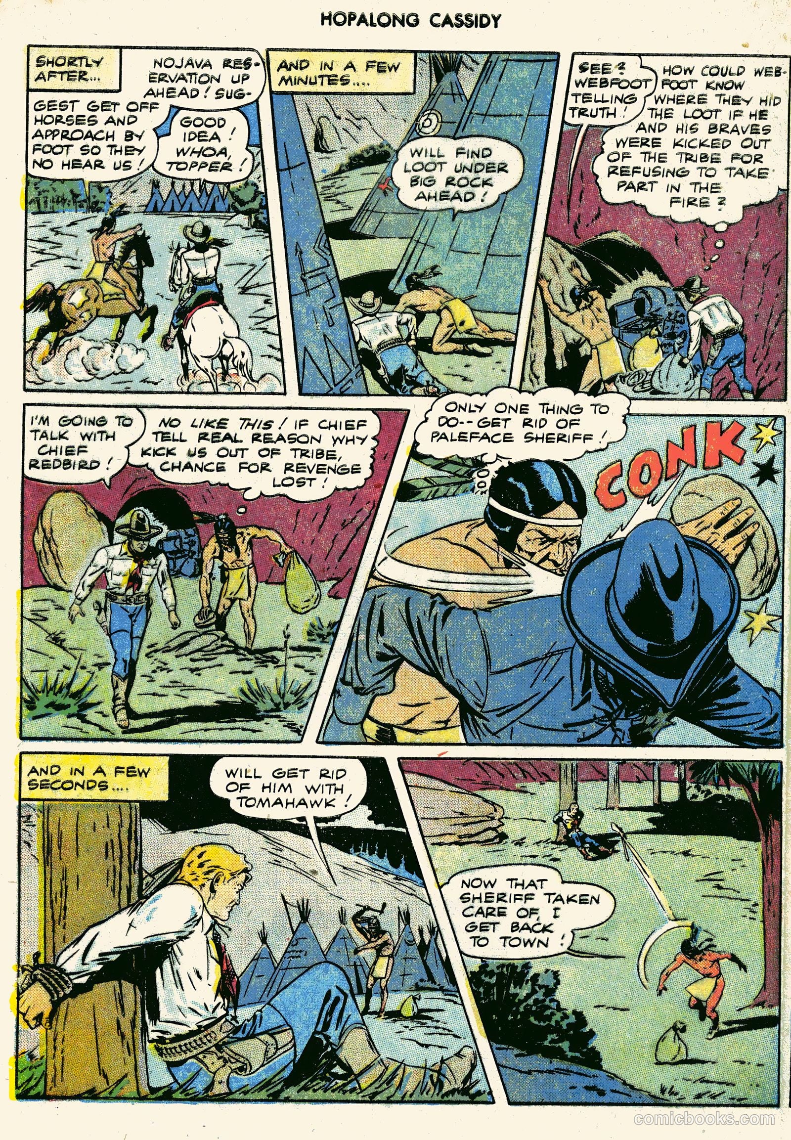 Hopalong Cassidy #16 (1948) — page 8 of 52