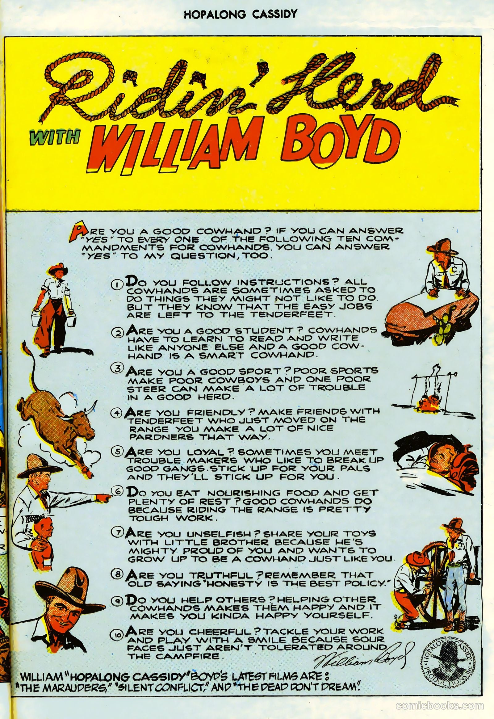 Hopalong Cassidy #16 (1948) — page 15 of 52