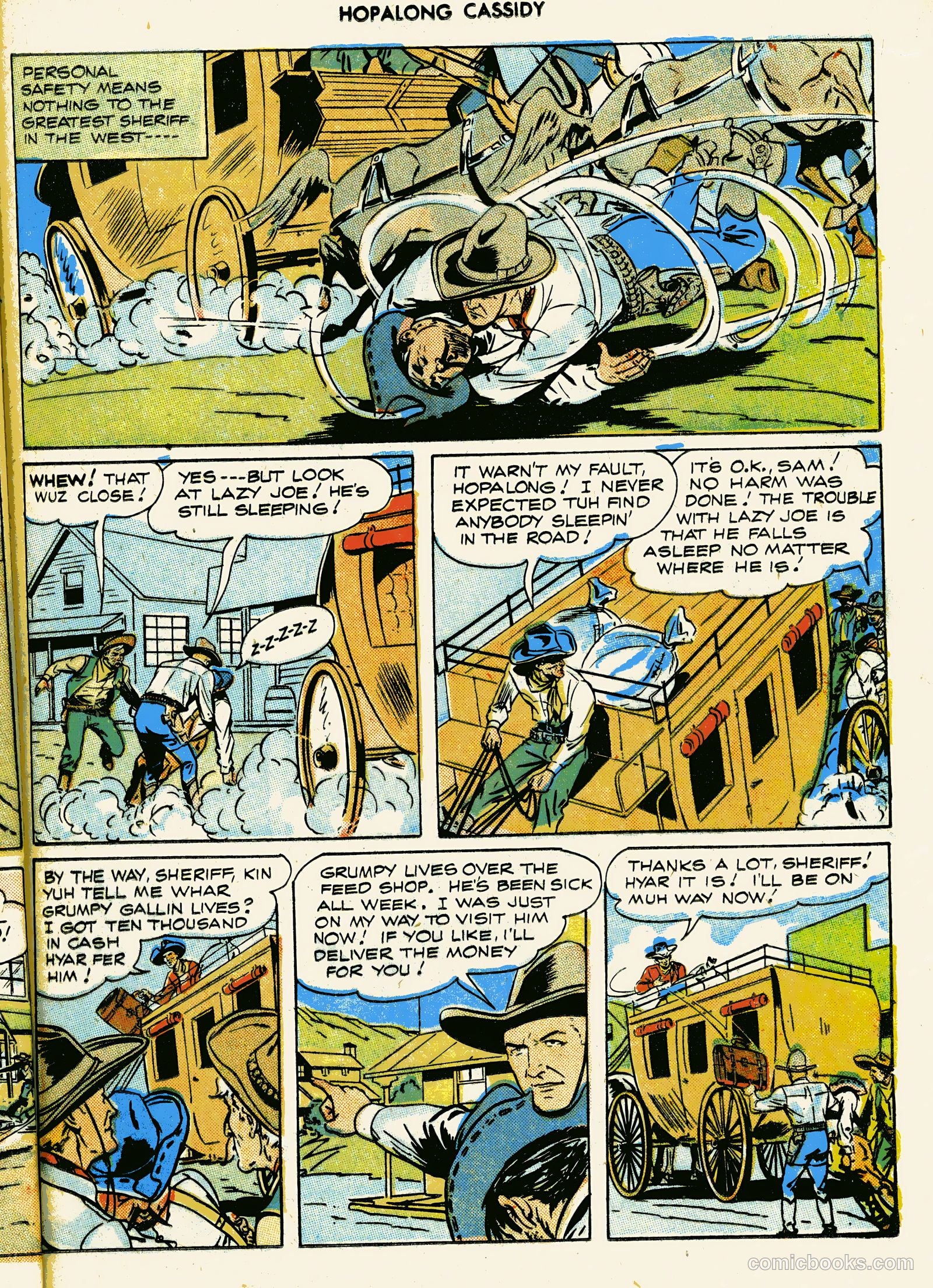 Hopalong Cassidy #16 (1948) — page 17 of 52