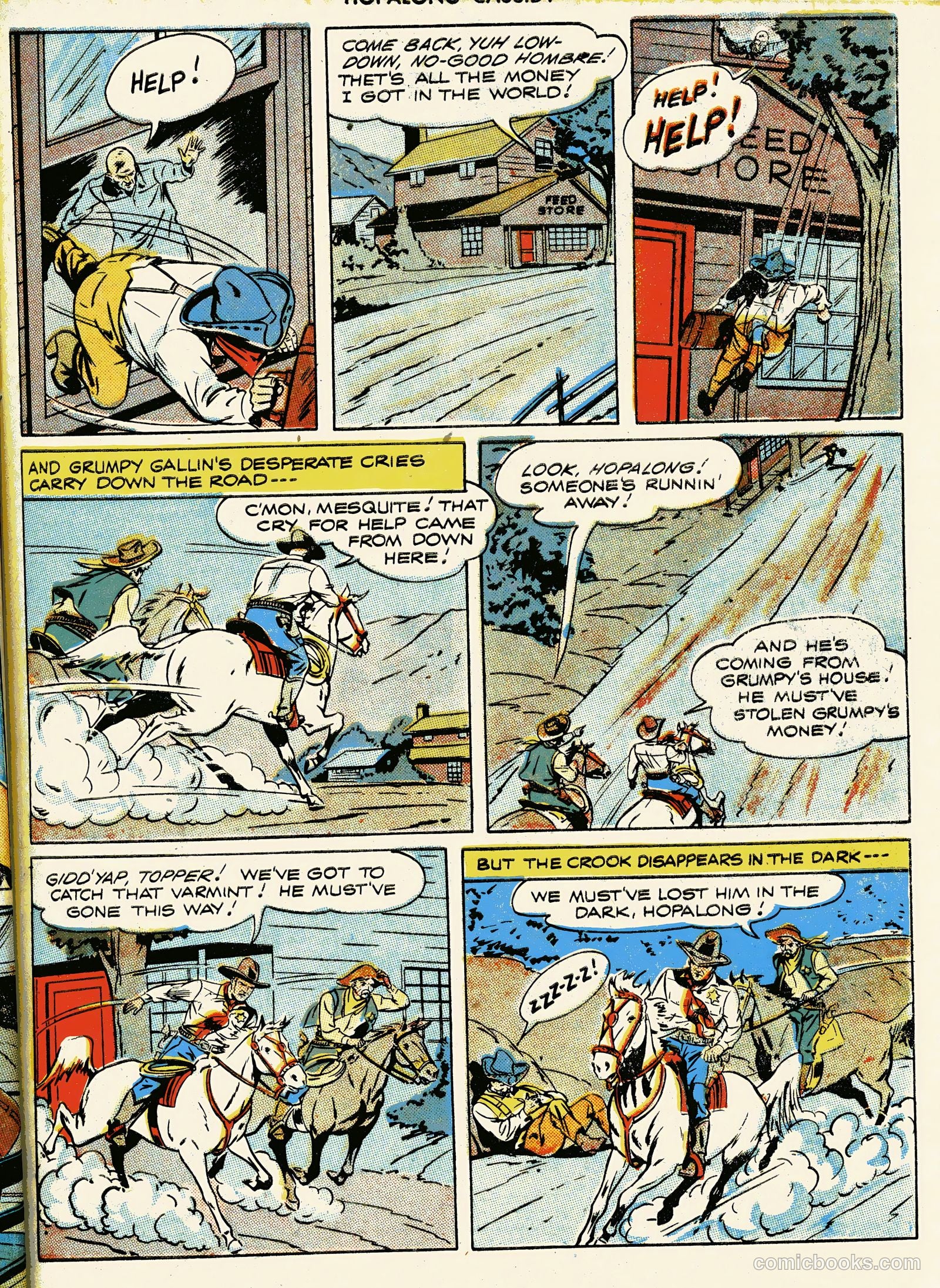 Hopalong Cassidy #16 (1948) — page 19 of 52