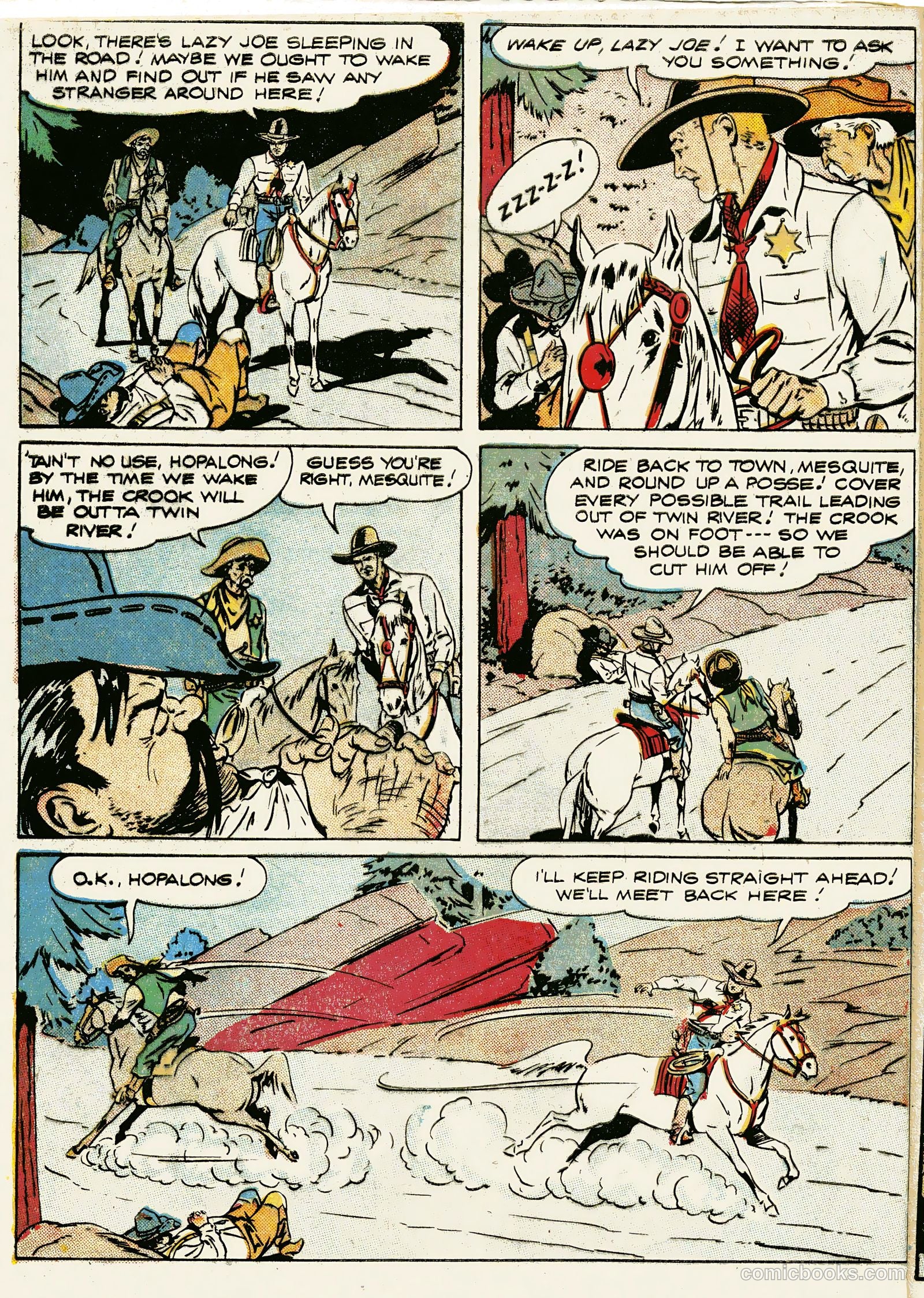 Hopalong Cassidy #16 (1948) — page 20 of 52