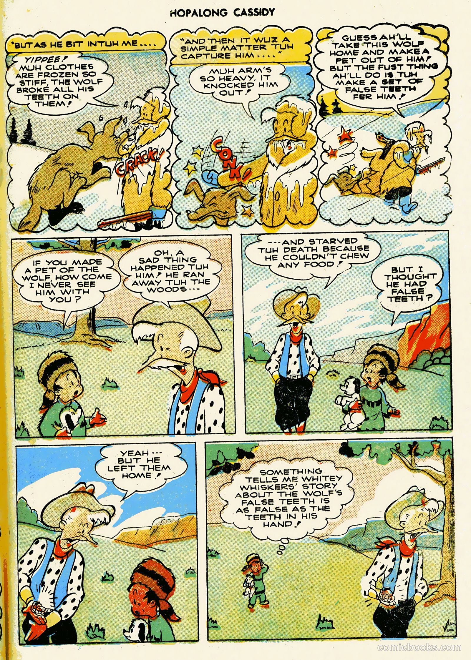 Hopalong Cassidy #16 (1948) — page 27 of 52