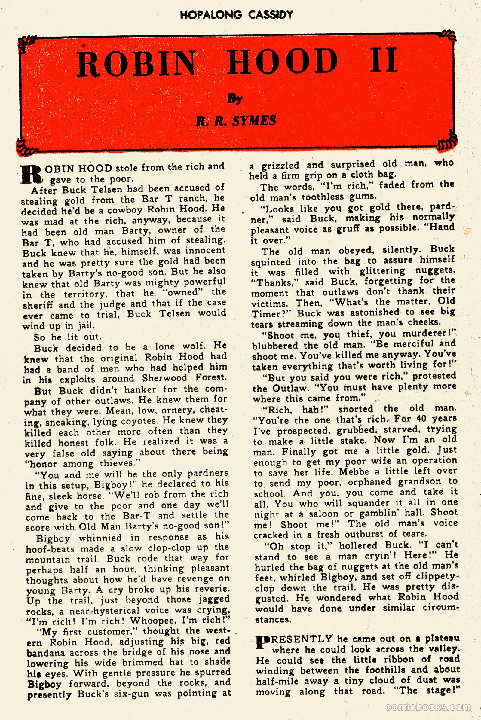 Hopalong Cassidy #16 (1948) — page 28 of 52