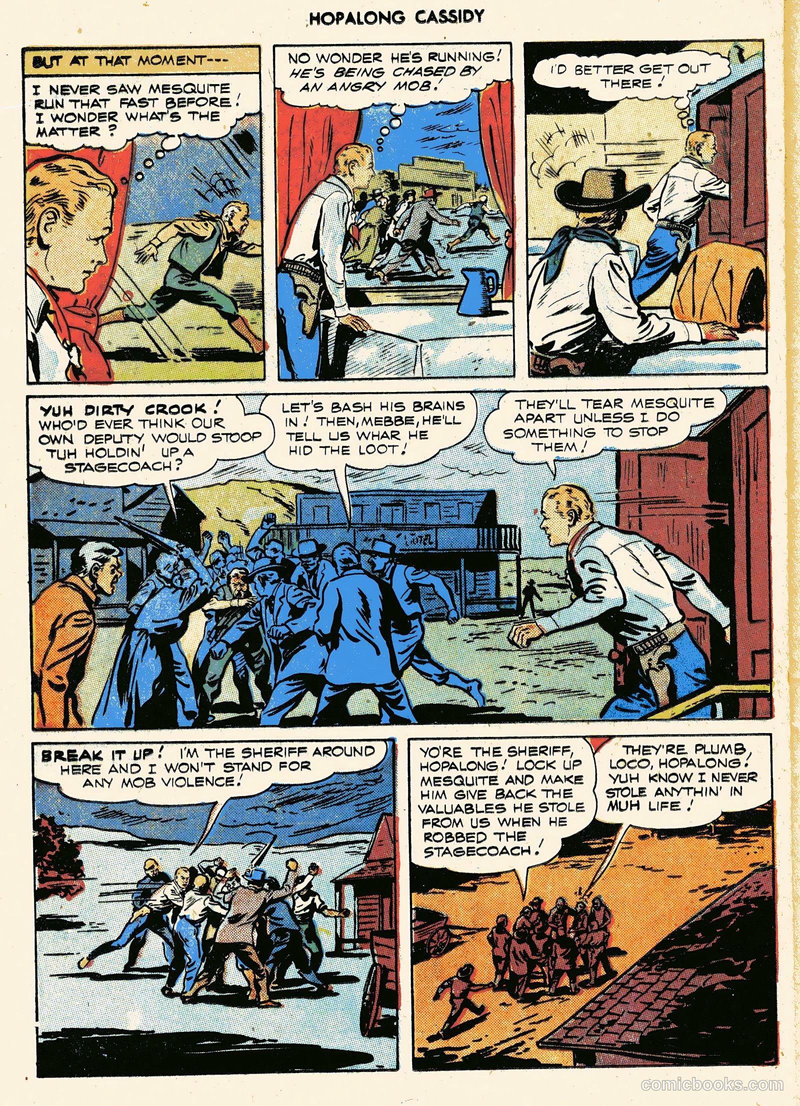 Hopalong Cassidy #16 (1948) — page 36 of 52