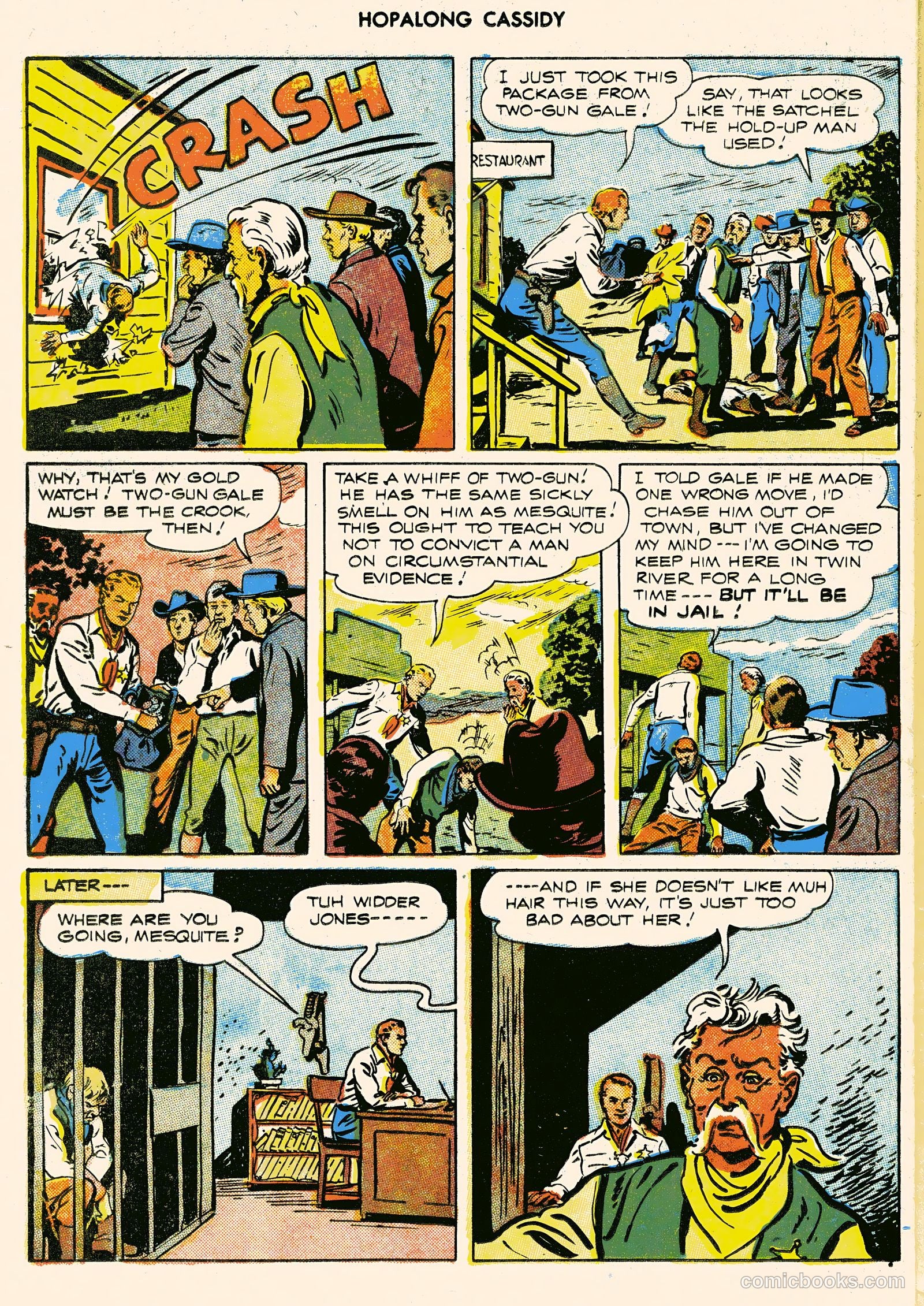 Hopalong Cassidy #16 (1948) — page 38 of 52