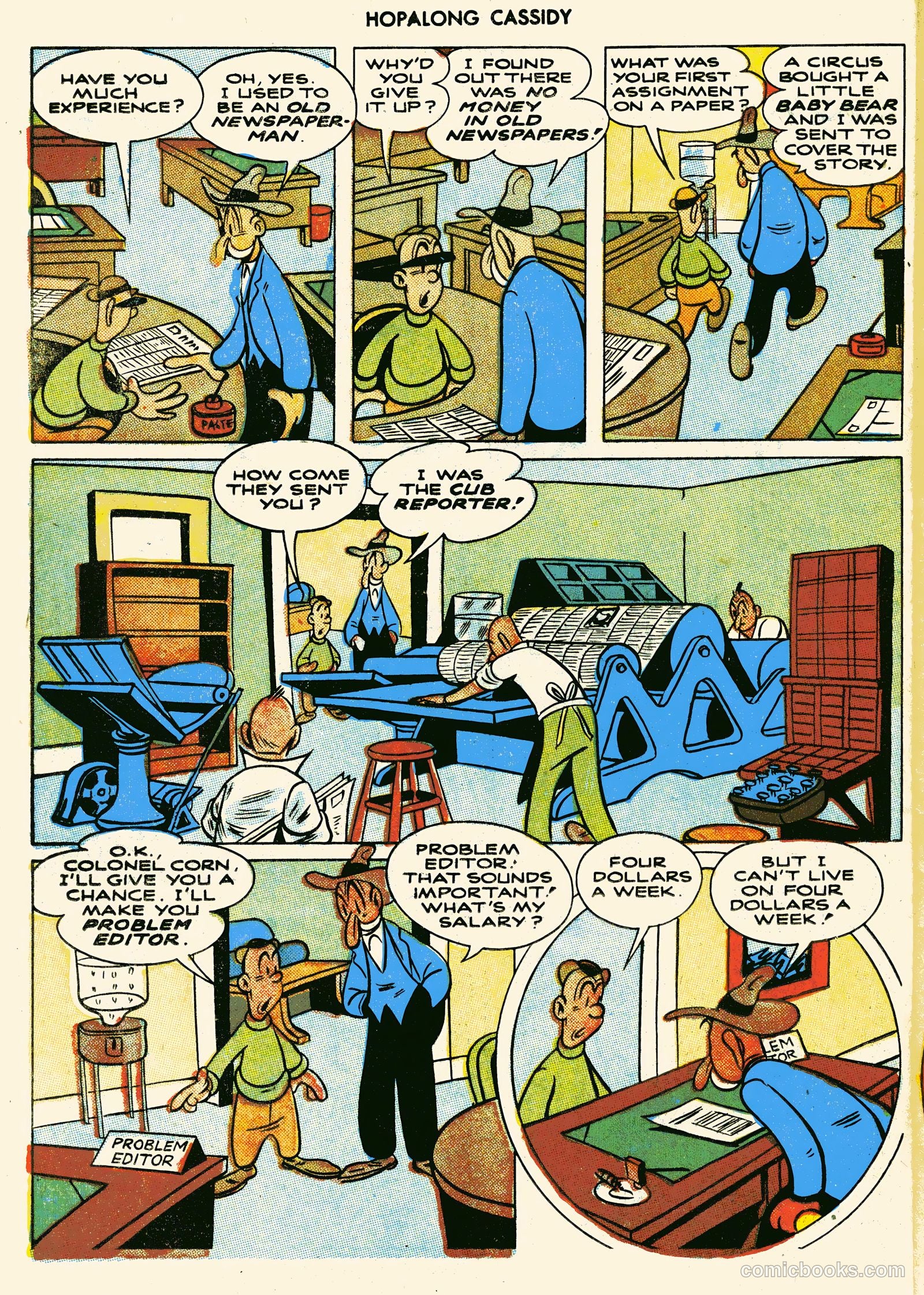 Hopalong Cassidy #16 (1948) — page 42 of 52