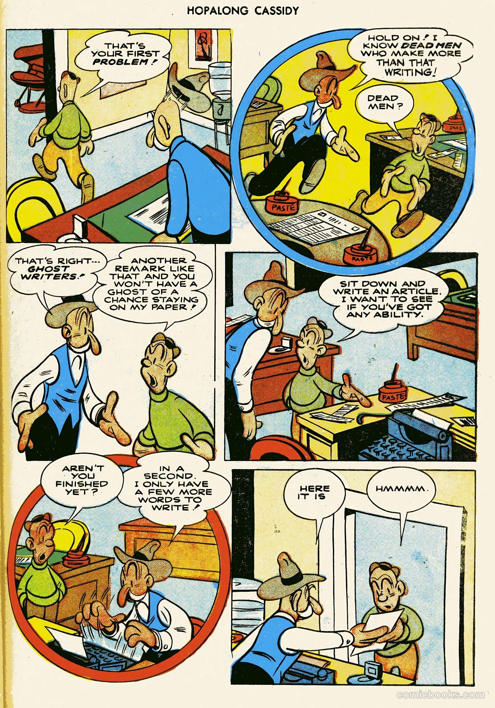 Hopalong Cassidy #16 (1948) — page 43 of 52