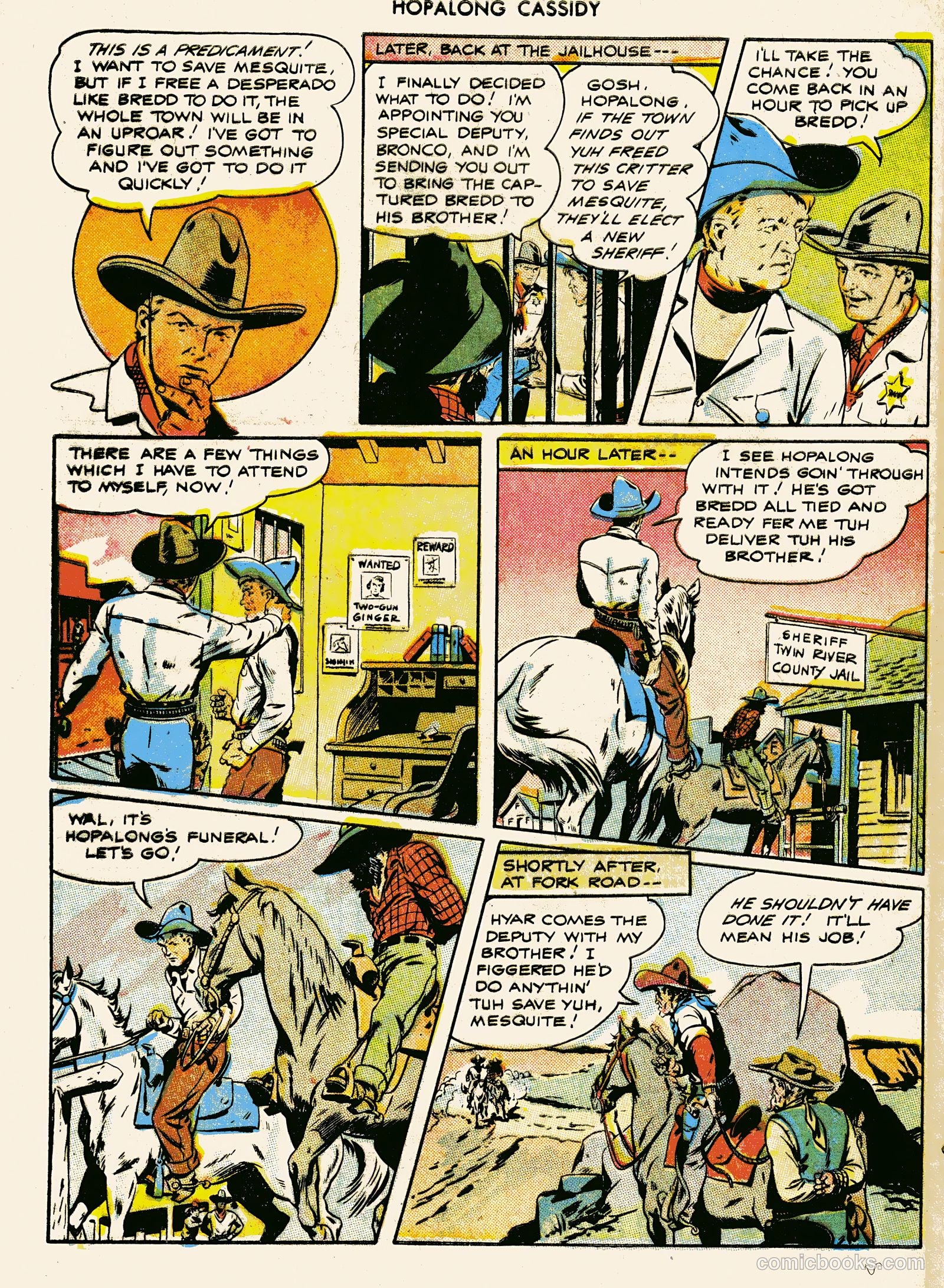 Hopalong Cassidy #16 (1948) — page 48 of 52