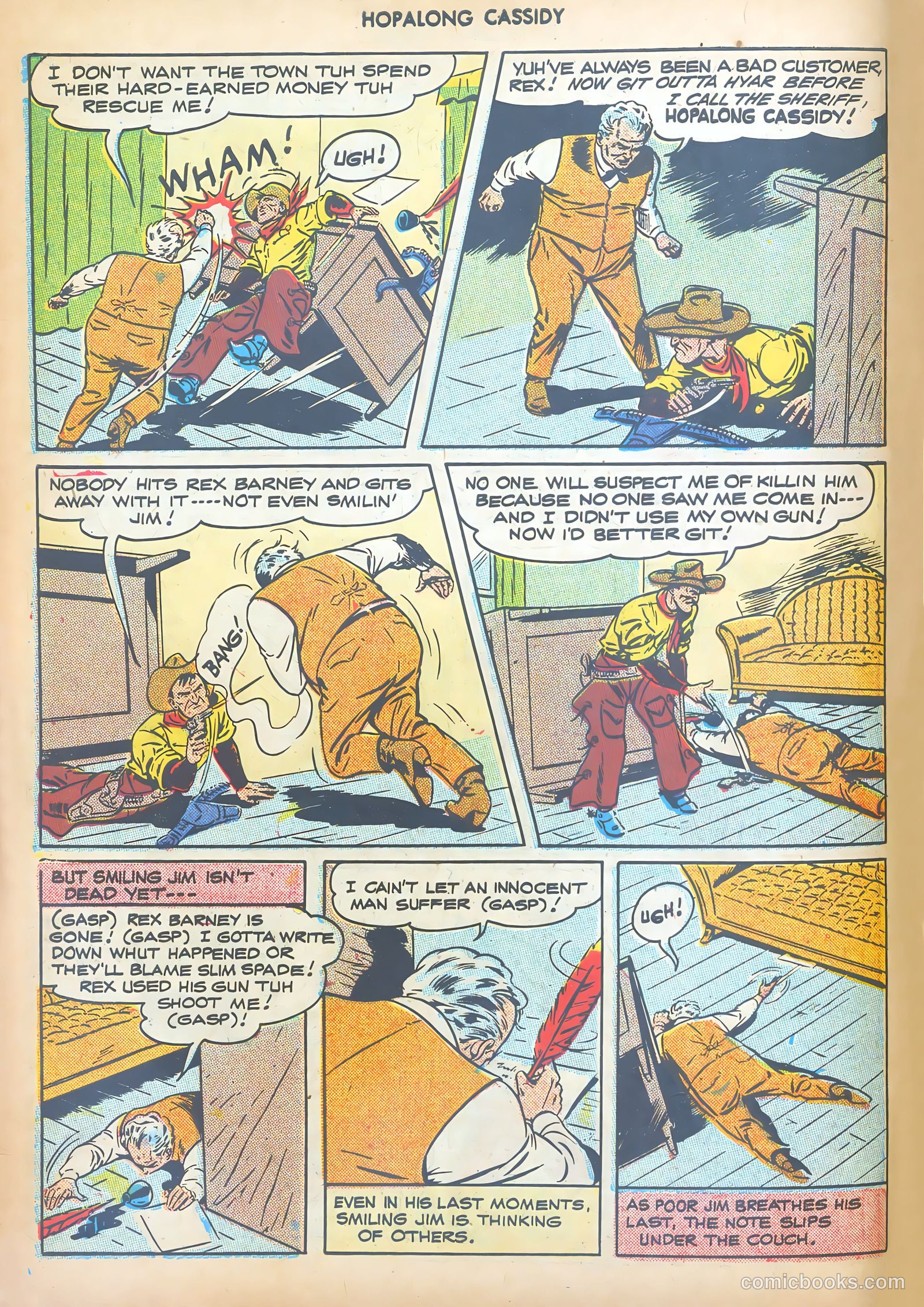Hopalong Cassidy #17 (1948) — page 6 of 52