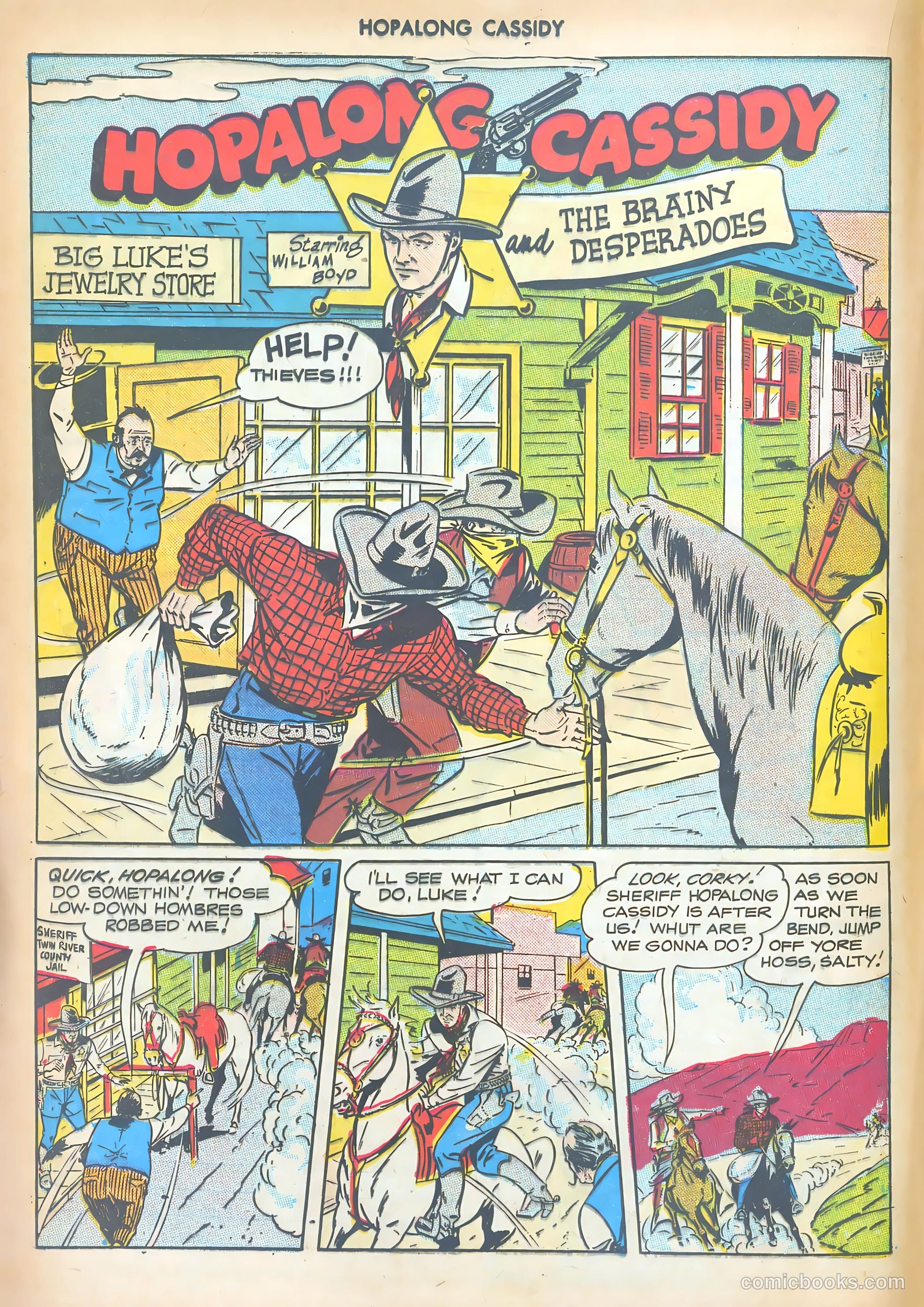 Hopalong Cassidy #17 (1948) — page 16 of 52