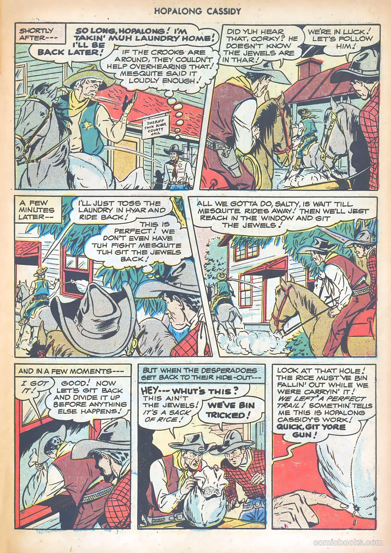 Hopalong Cassidy #17 (1948) — page 19 of 52