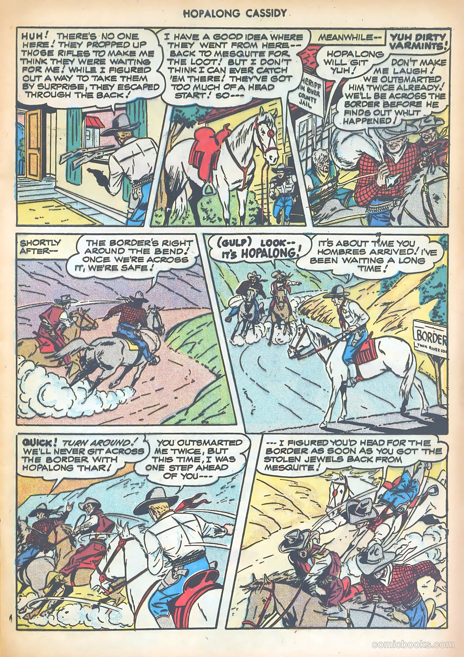 Hopalong Cassidy #17 (1948) — page 21 of 52