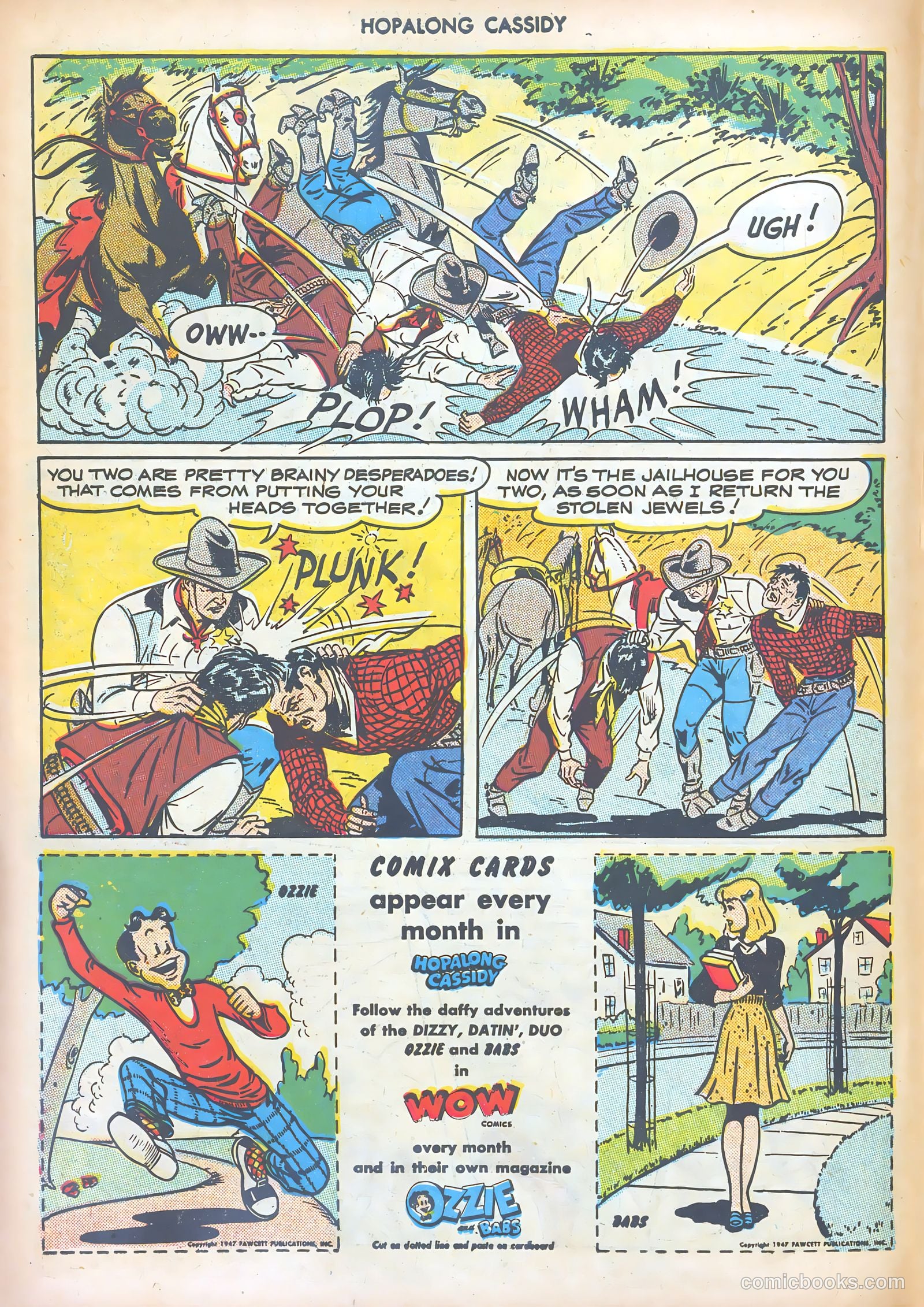 Hopalong Cassidy #17 (1948) — page 22 of 52