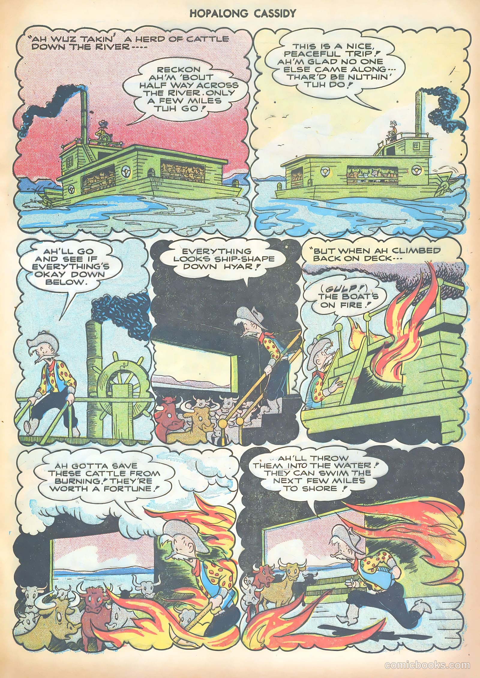 Hopalong Cassidy #17 (1948) — page 25 of 52